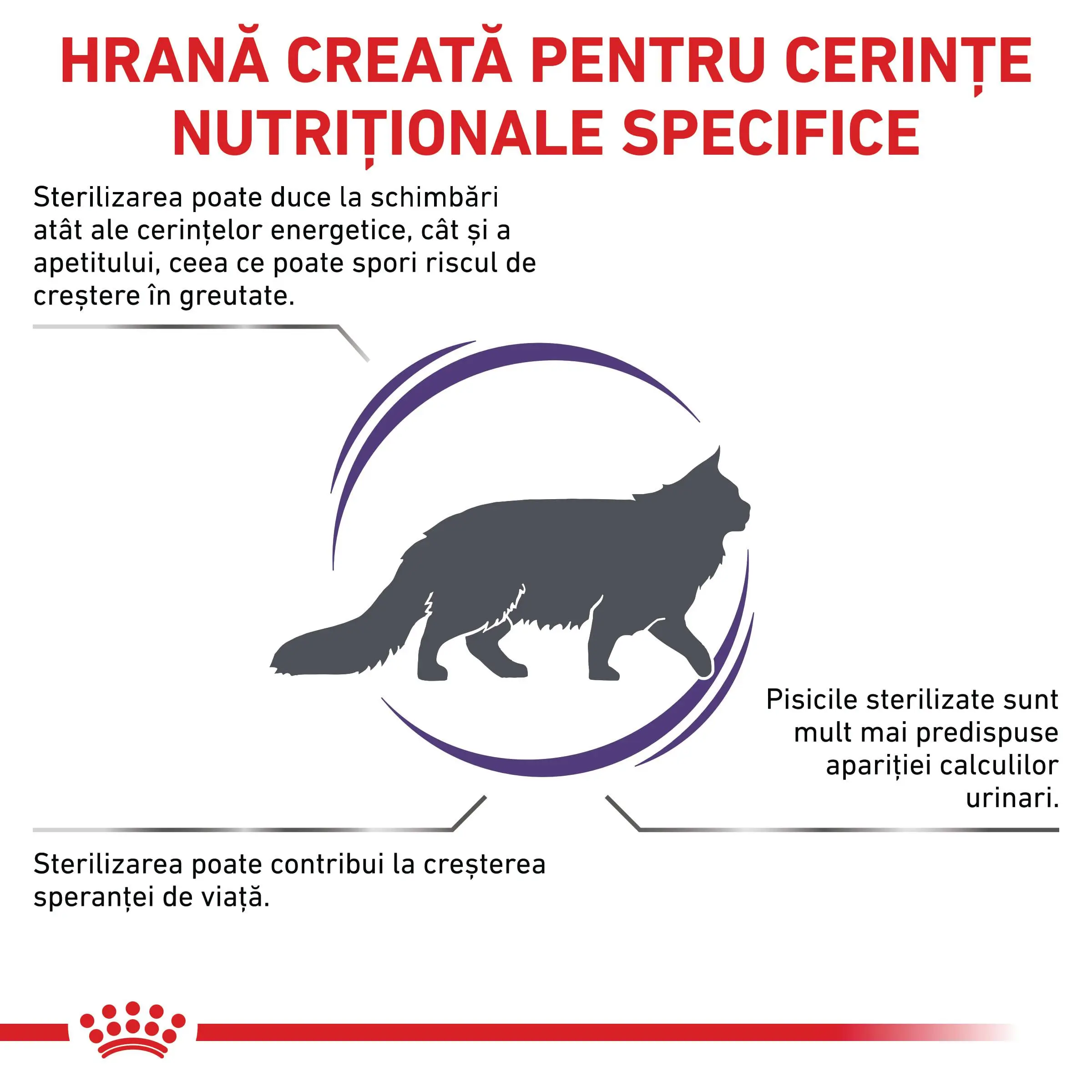ROYAL CANIN VD Neutered Satiety Balance, dieta veterinara, hrana uscata pisici, managementul greutatii, 400g - Image 3