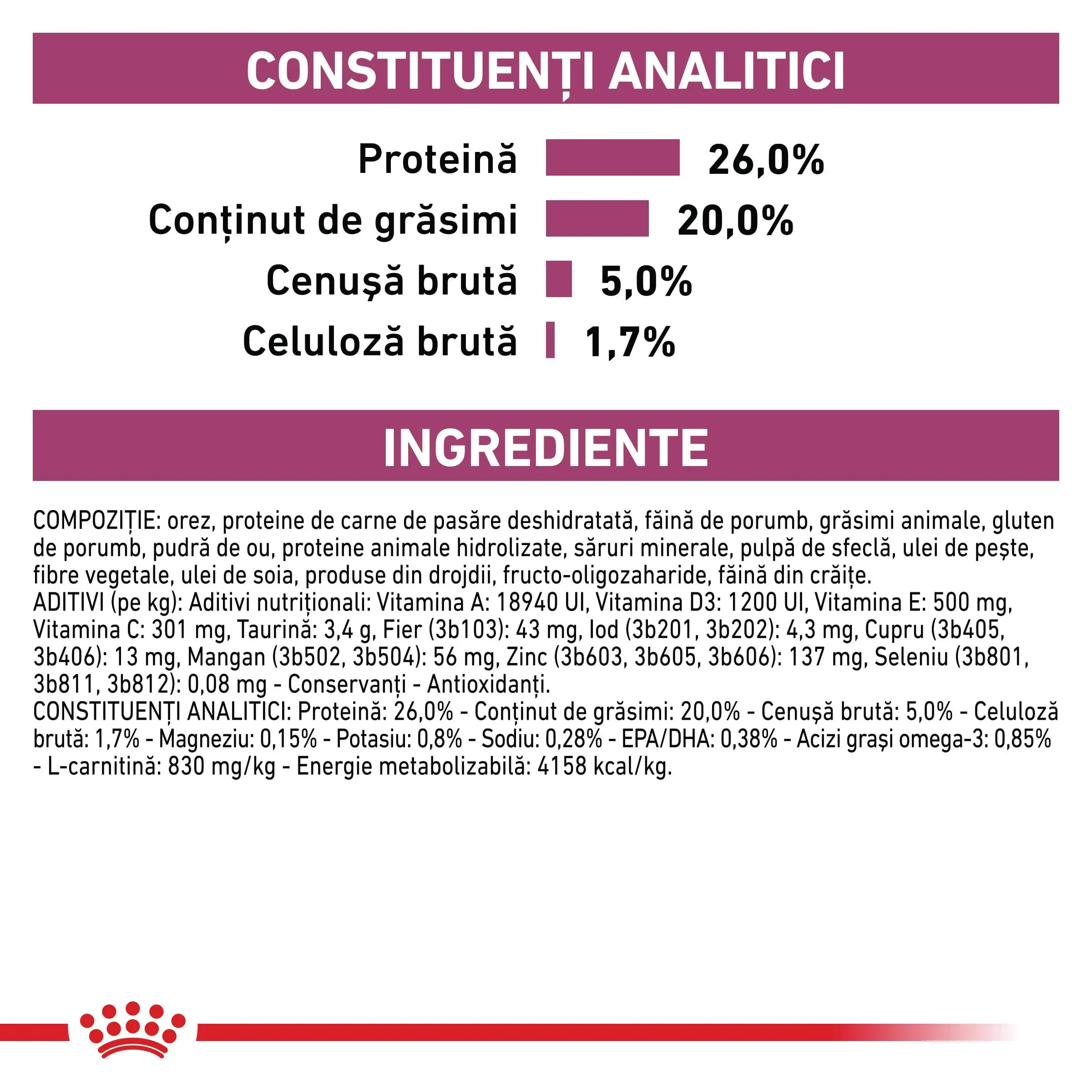 ROYAL CANIN VD Cardiac, XS-XL, dieta veterinara, hrana uscata caini, sistem cardio-vascular, 14kg - Image 5