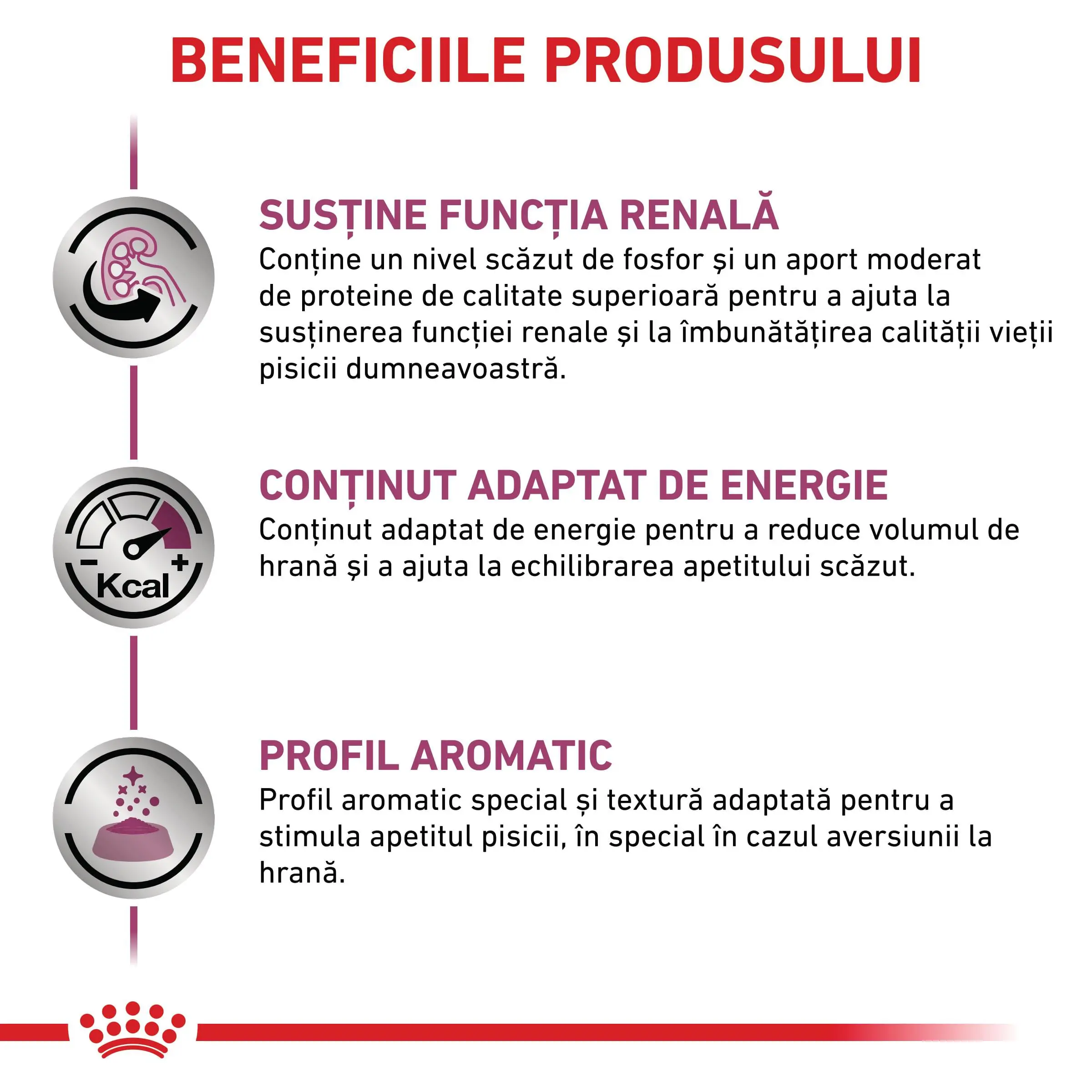 ROYAL CANIN VD Renal, Peste, dieta veterinara, plic hrana umeda pisici, sistem renal, (in sos), bax, 85g x 12buc - Image 4