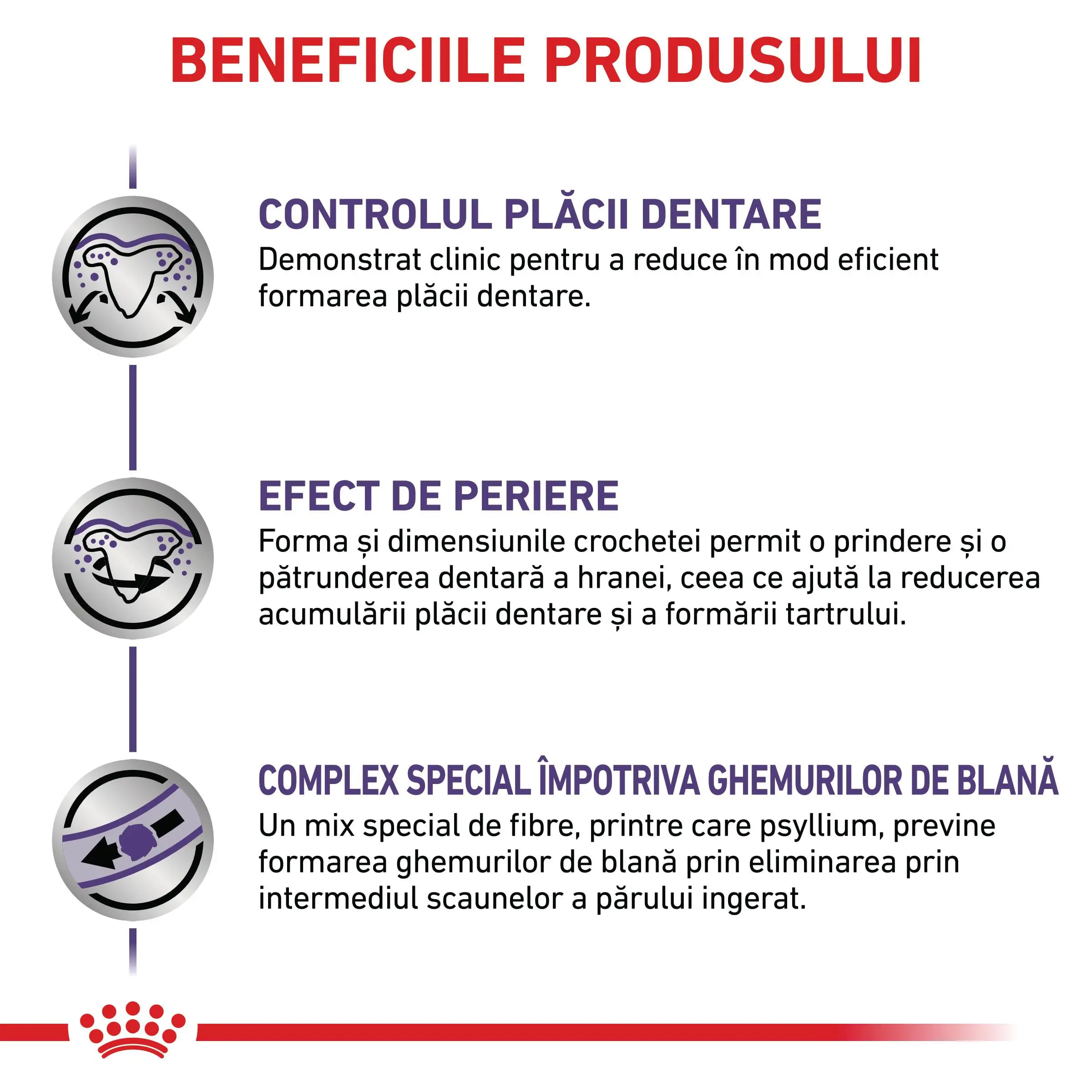 ROYAL CANIN VD Dental, dieta veterinara, hrana uscata pisici, sensibilitati dentare, 1.5kg - Image 4