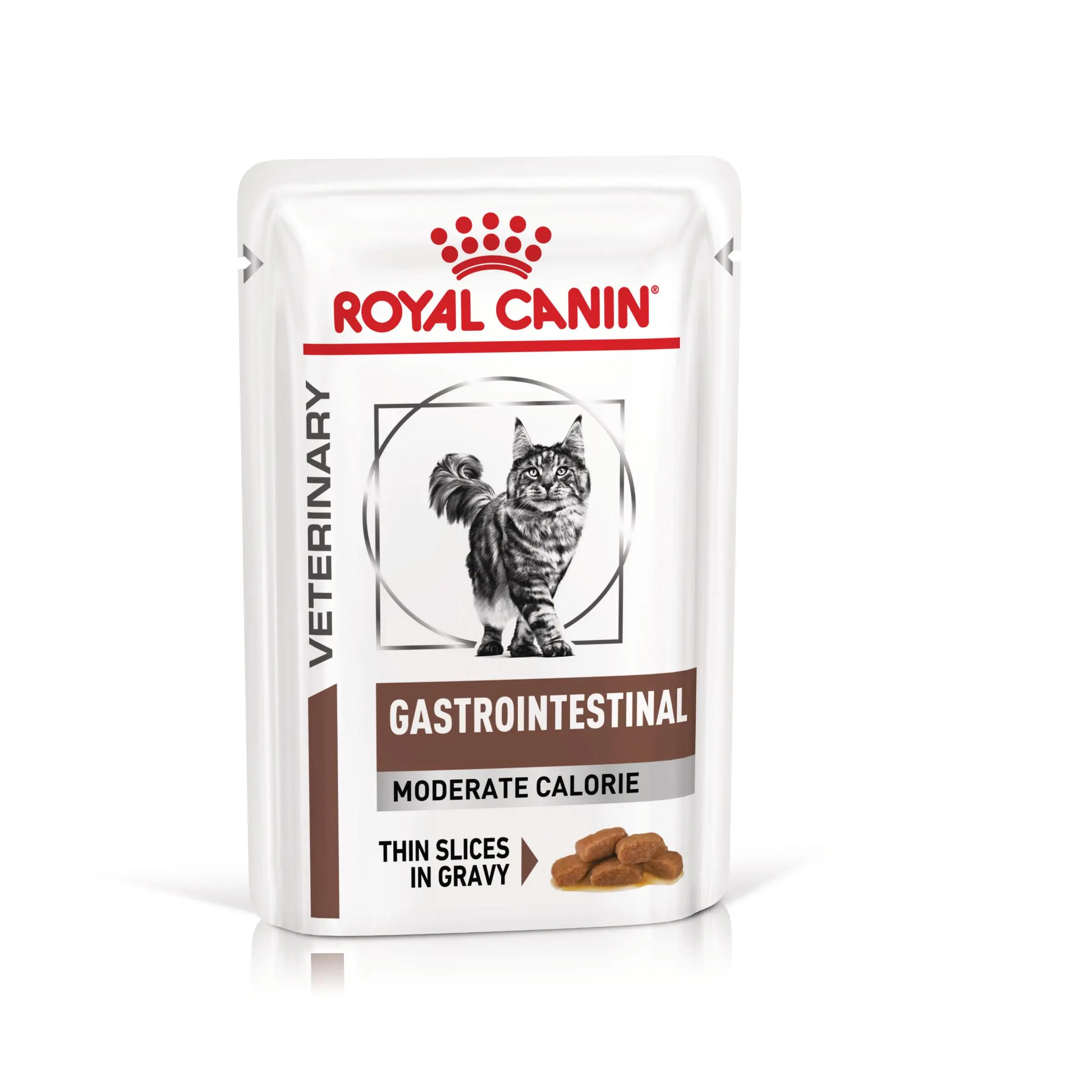 ROYAL CANIN VD Gastrointestinal Moderate Calorie, dieta veterinara, plic hrana umeda pisici, sistem digestiv, (in sos), bax, 85g x 12buc - Image 2