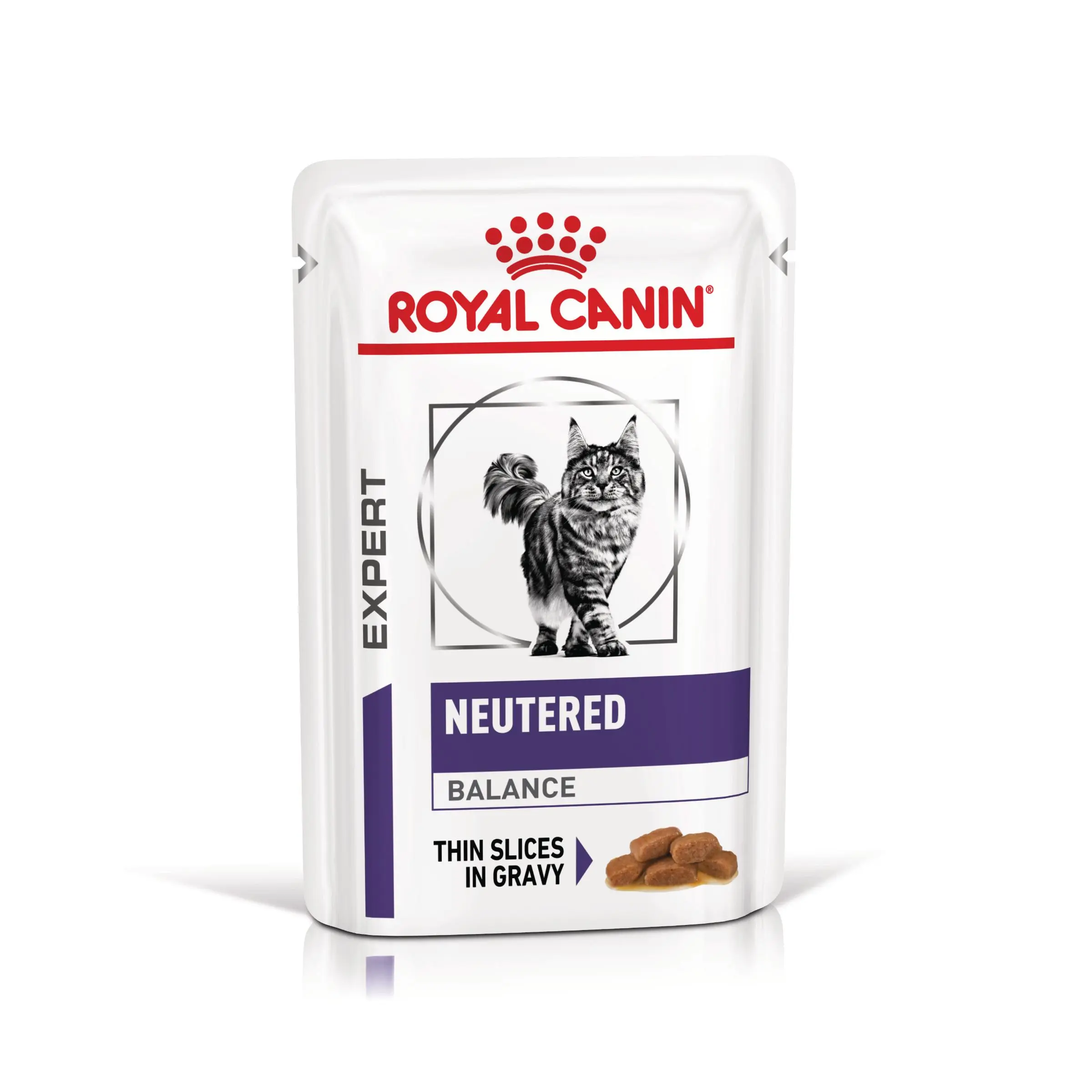 ROYAL CANIN VD Neutered Weight Balance, dieta veterinara, plic hrana umeda pisici, managementul greutatii, (in sos), bax, 85g x 12buc - Image 2
