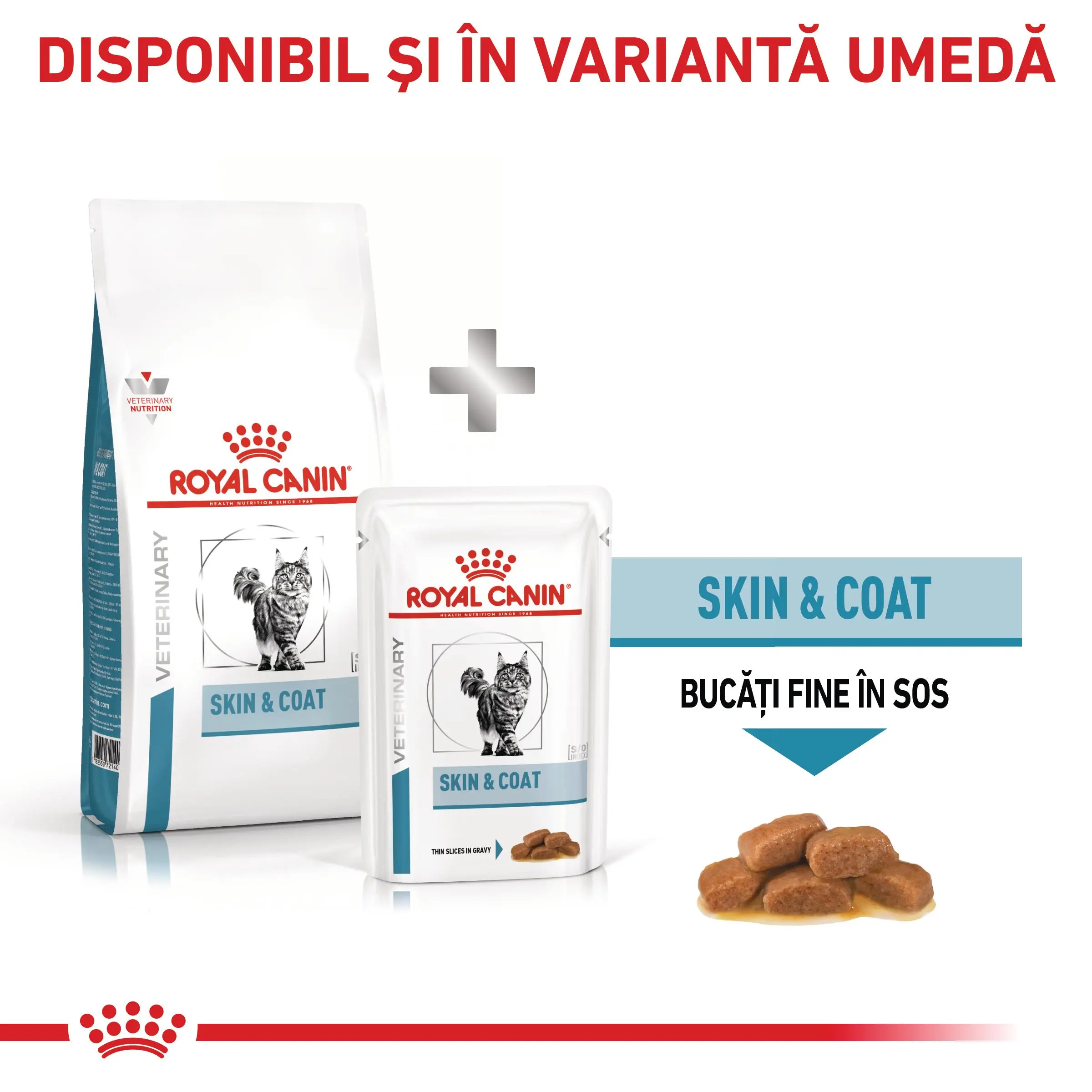 ROYAL CANIN VD Skin&Coat, dieta veterinara, hrana uscata pisici, afectiuni dermatologice, 1.5kg - Image 8