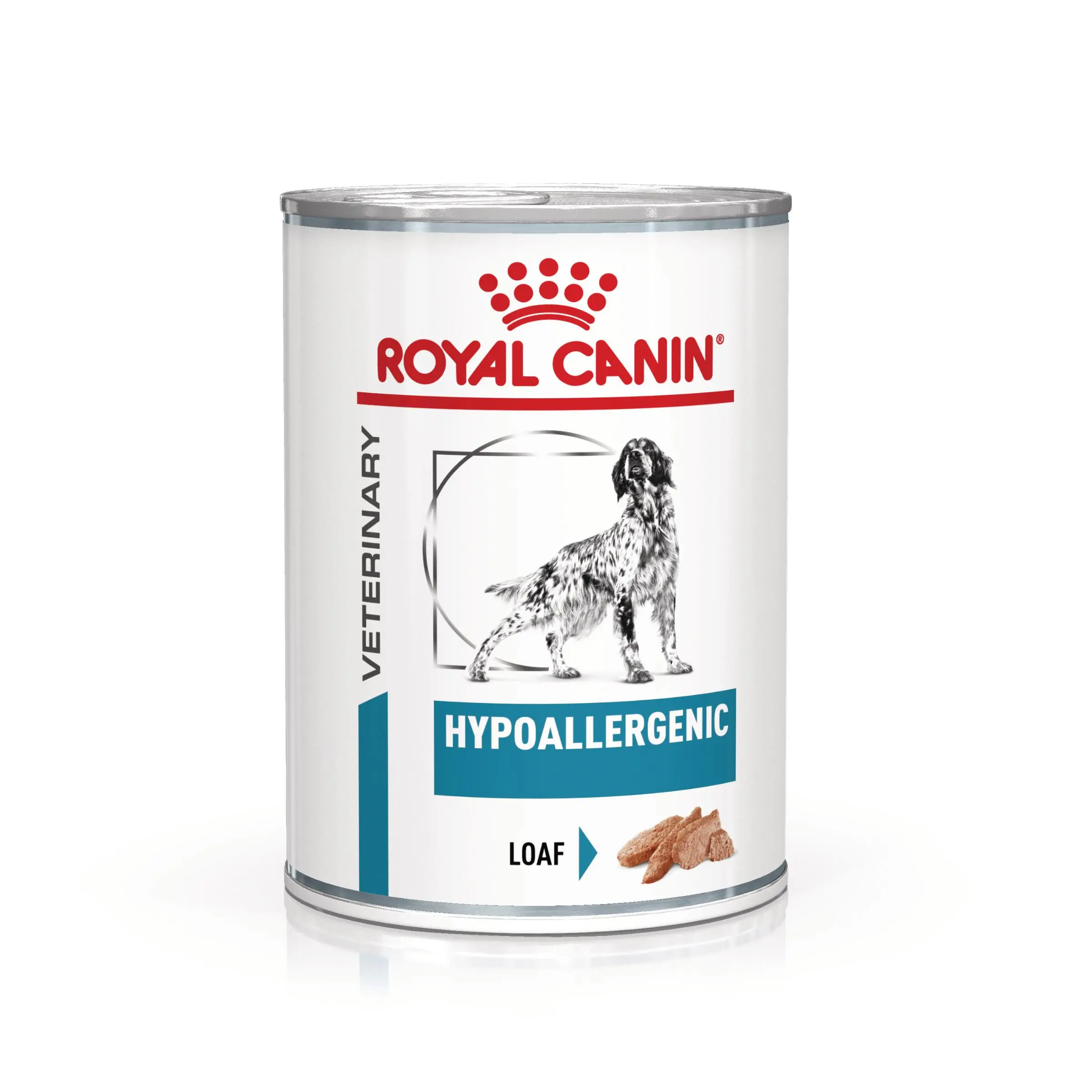 ROYAL CANIN VD Hypoallergenic, XS-XL, dieta veterinara, conserva hrana umeda caini, alergii alimentare (pate), 400g