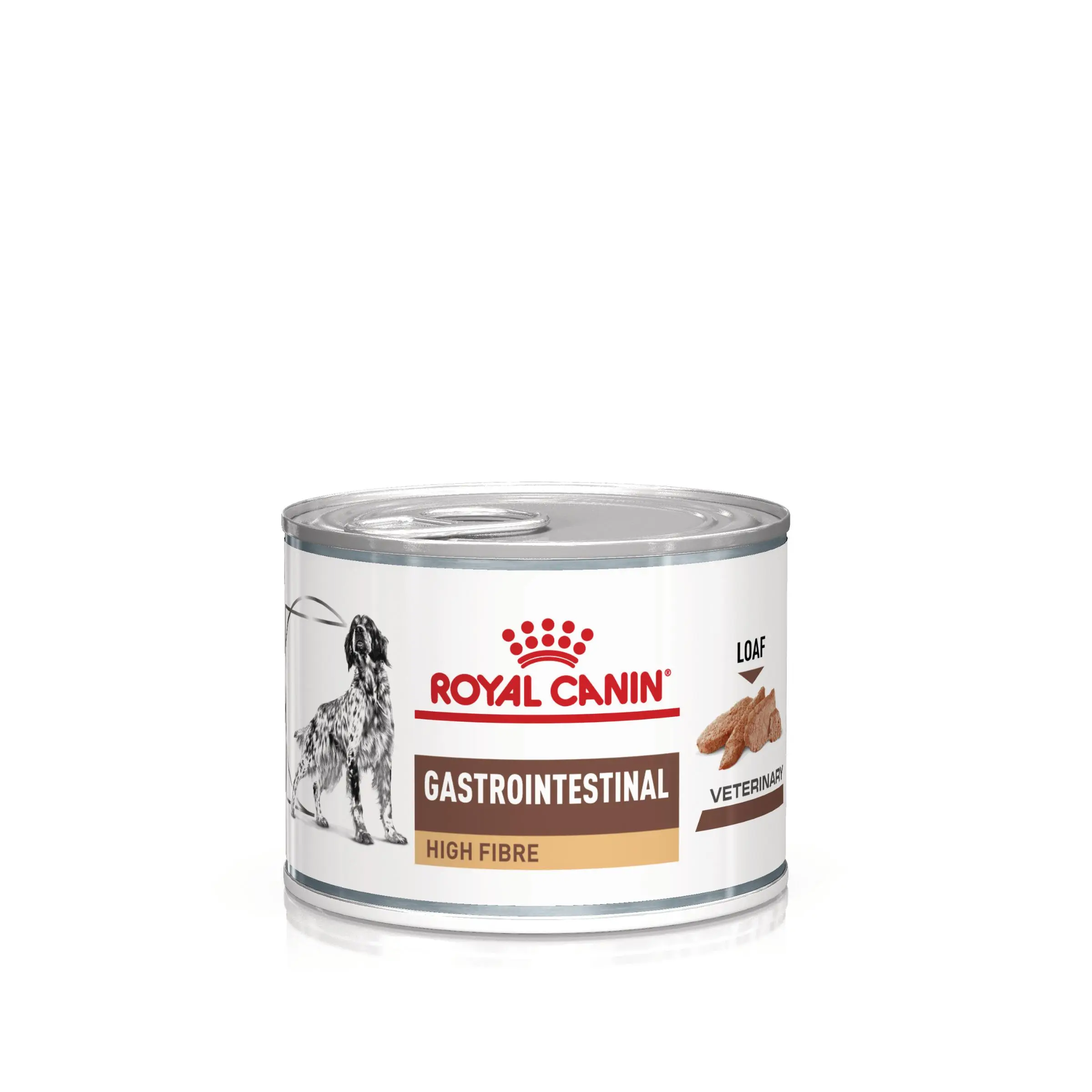 ROYAL CANIN VD Gastrointestinal High Fibre, XS-XL, dieta veterinara, conserva hrana umeda caini, sistem digestiv, (pate), 200g