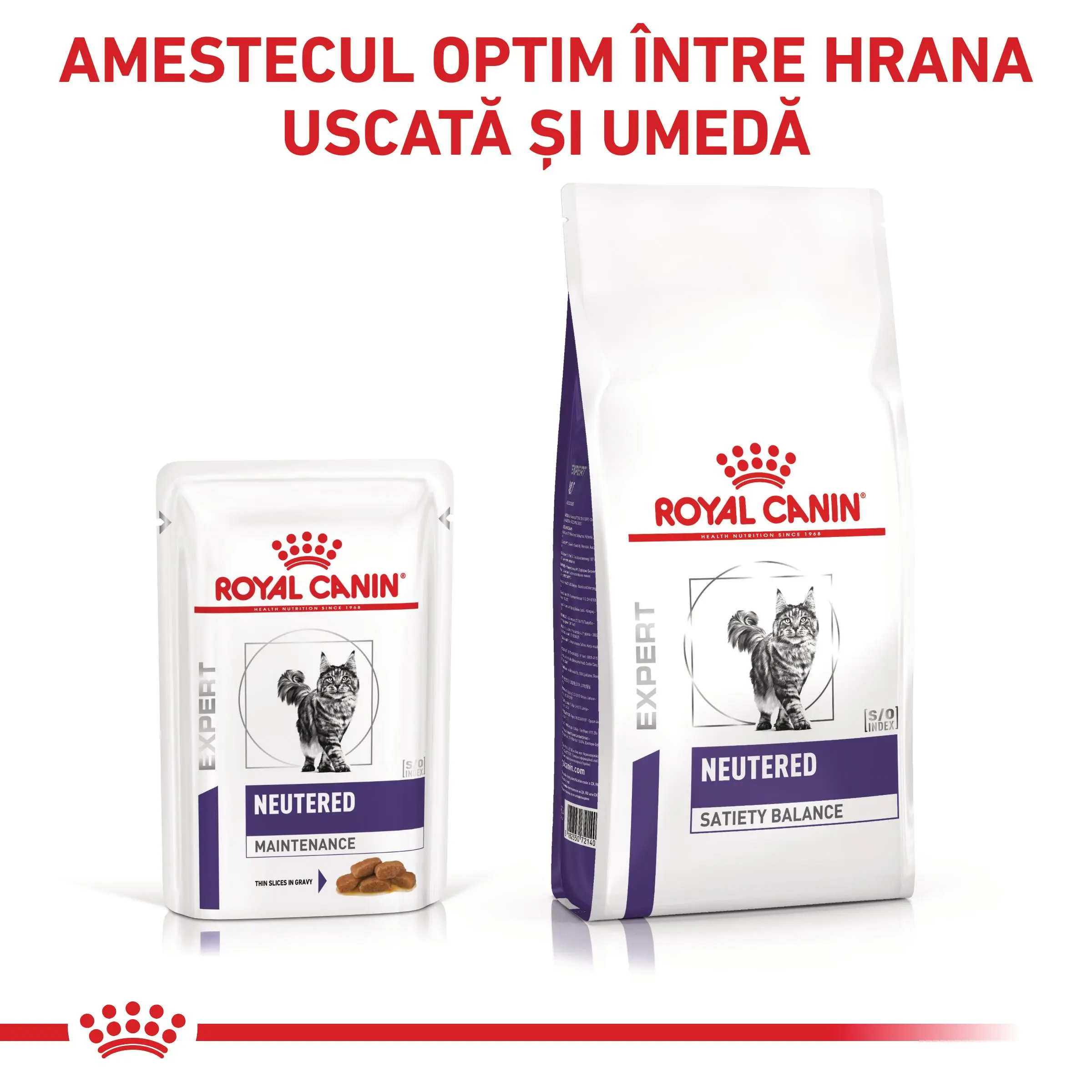 ROYAL CANIN VD Neutered Maintenance, dieta veterinara, plic hrana umeda pisici, managementul greutatii, (in sos), bax, 85g x 12buc - Image 8