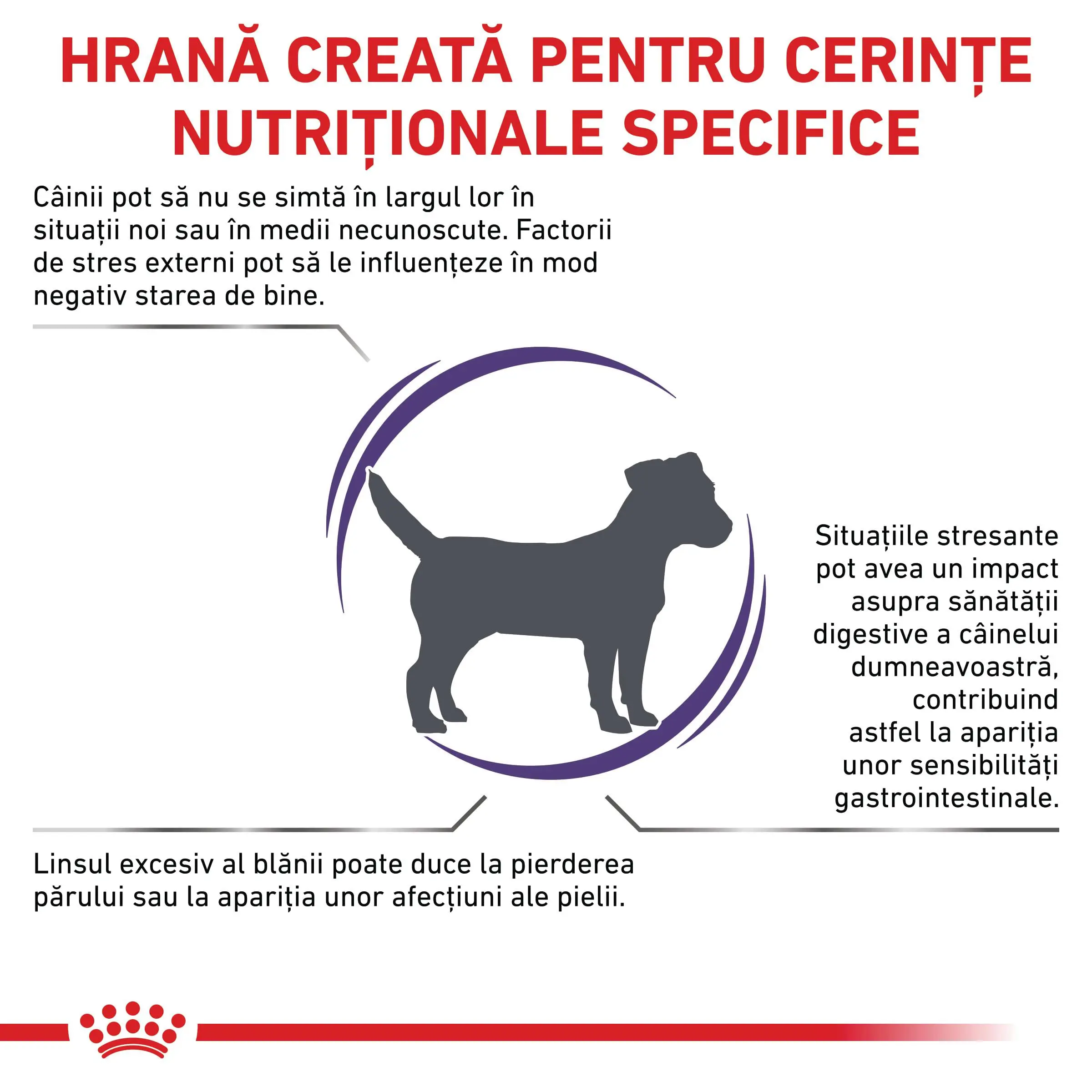 ROYAL CANIN VD Calm, XS-XL, dieta veterinara, hrana uscata caini, sistem nervos & calmante, 4kg - Image 3