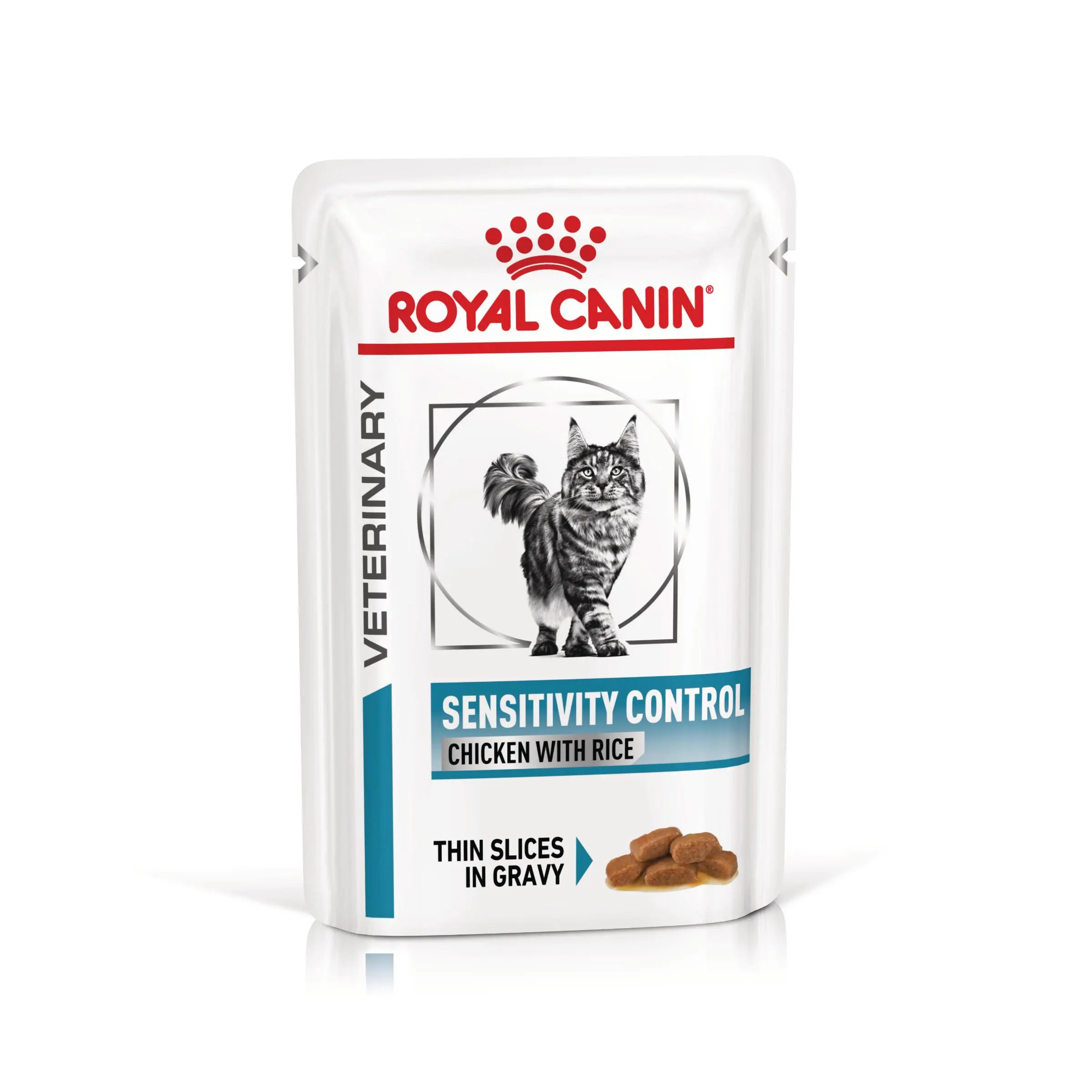 ROYAL CANIN VD Sensitivity Control, dieta veterinara, plic hrana umeda pisici, afectiuni dermatologice, (in sos), bax, 85g x 12buc - Image 2