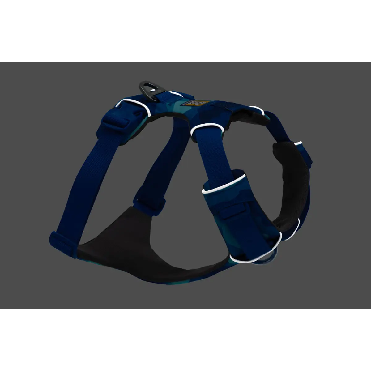 RUFFWEAR Front Rage, ham prindere dubla(piept&spate) dresaj caini, ajustabil, reflectorizant RUFFWEAR Front Rage Coastal Mountains, ham prindere dubla(piept&spate) dresaj caini, ajustabil, reflectorizant, albastru, M(69-81cm) - Image 8