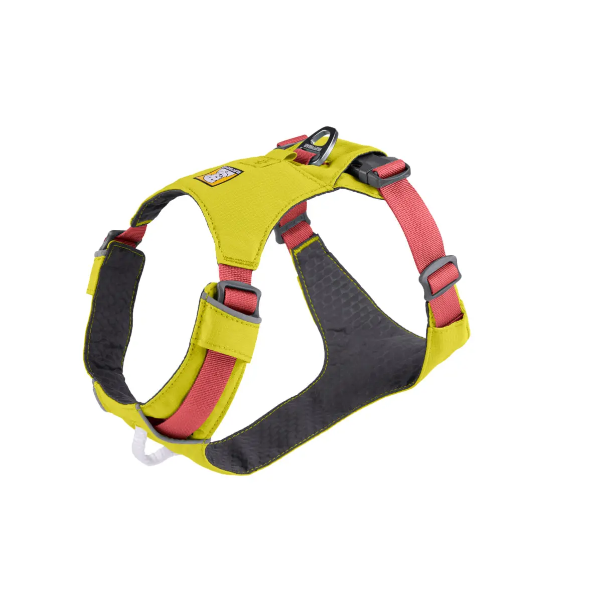 RUFFWEAR Hi & Light, ham prindere dubla(piept&spate) caini, ajustabil, reflectorizant RUFFWEAR Hi & Light Lichen Green, ham prindere dubla(piept&spate) caini, ajustabil, reflectorizant, verde, XS(23-33cm) - Image 4