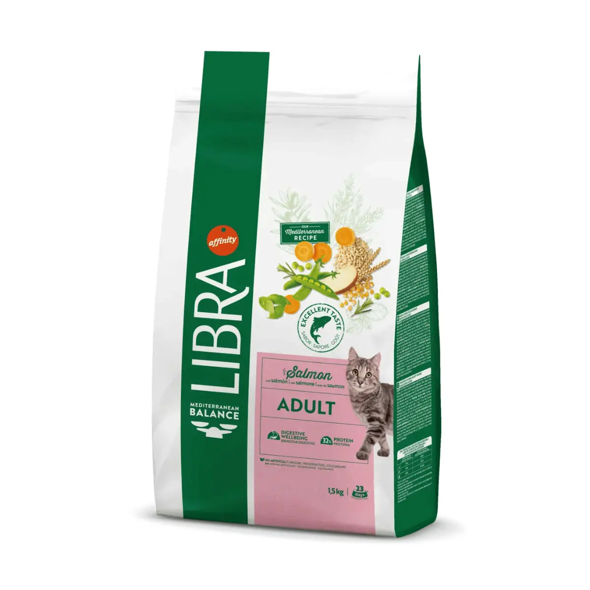 LIBRA Mediterranean Balance, Somon, hrana uscata pisici, 12kg - Image 3