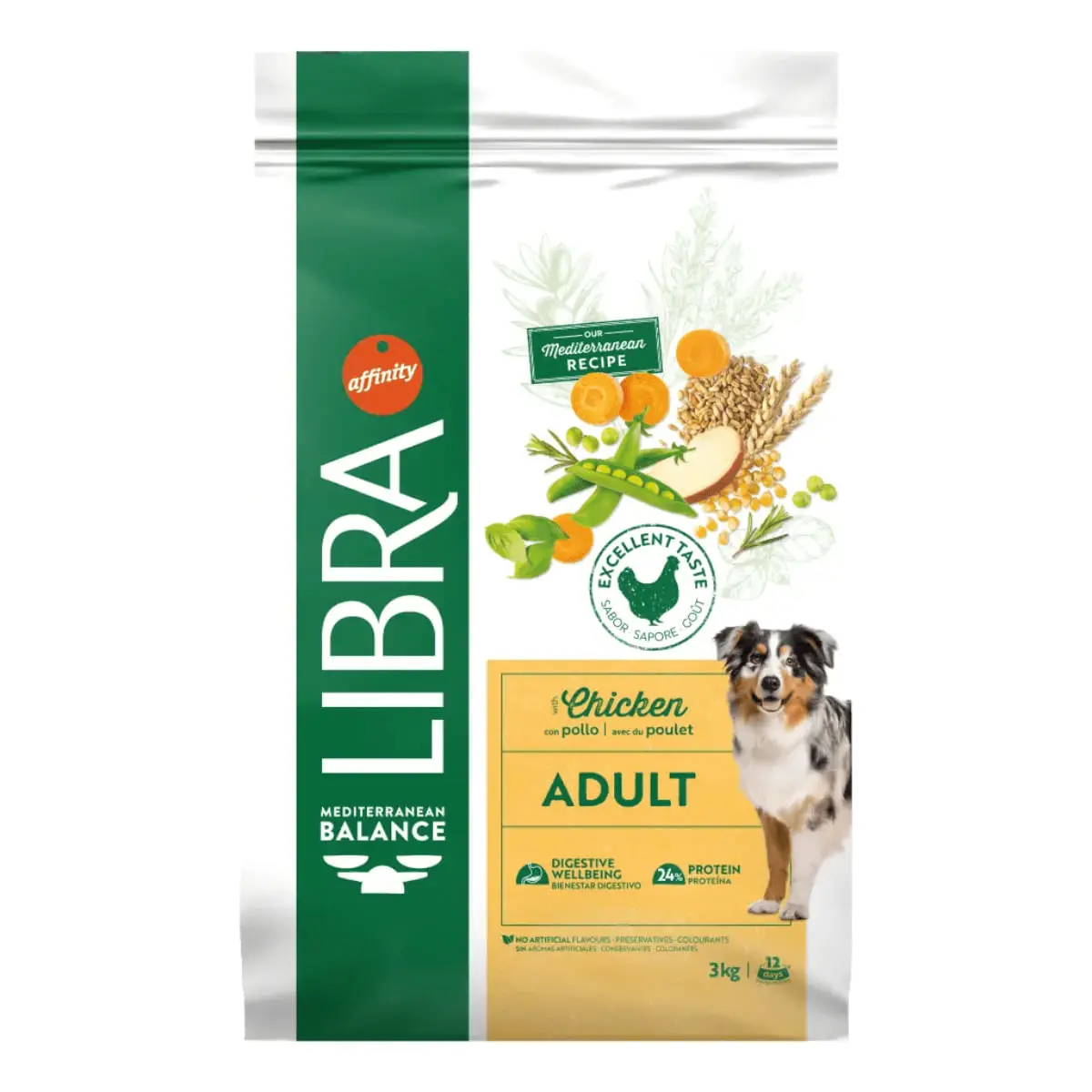LIBRA Mediterranean Balance, XS-XL, Pui, hrana uscata caini, 14kg - Image 5