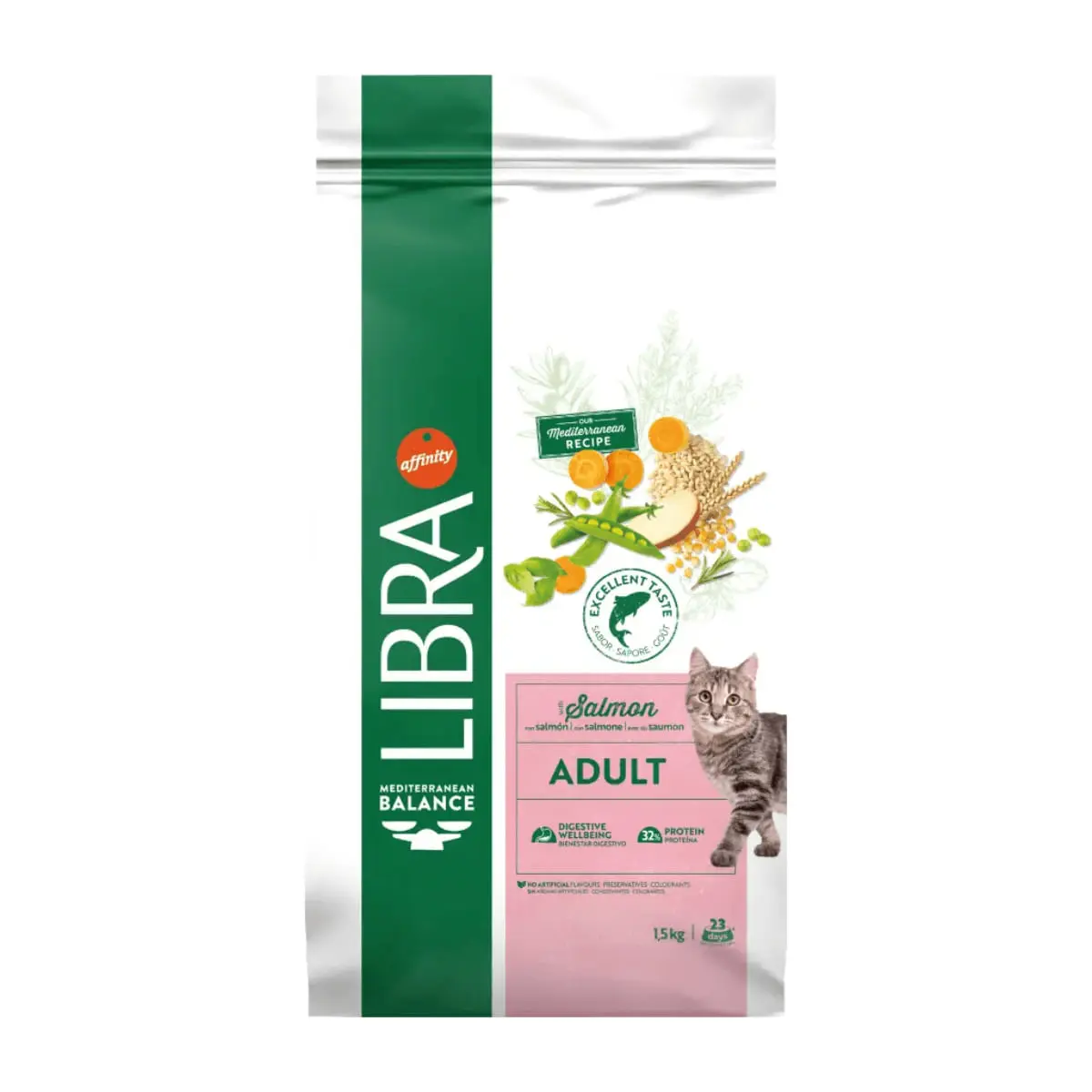 LIBRA Mediterranean Balance, Somon, hrana uscata pisici, 12kg - Image 5