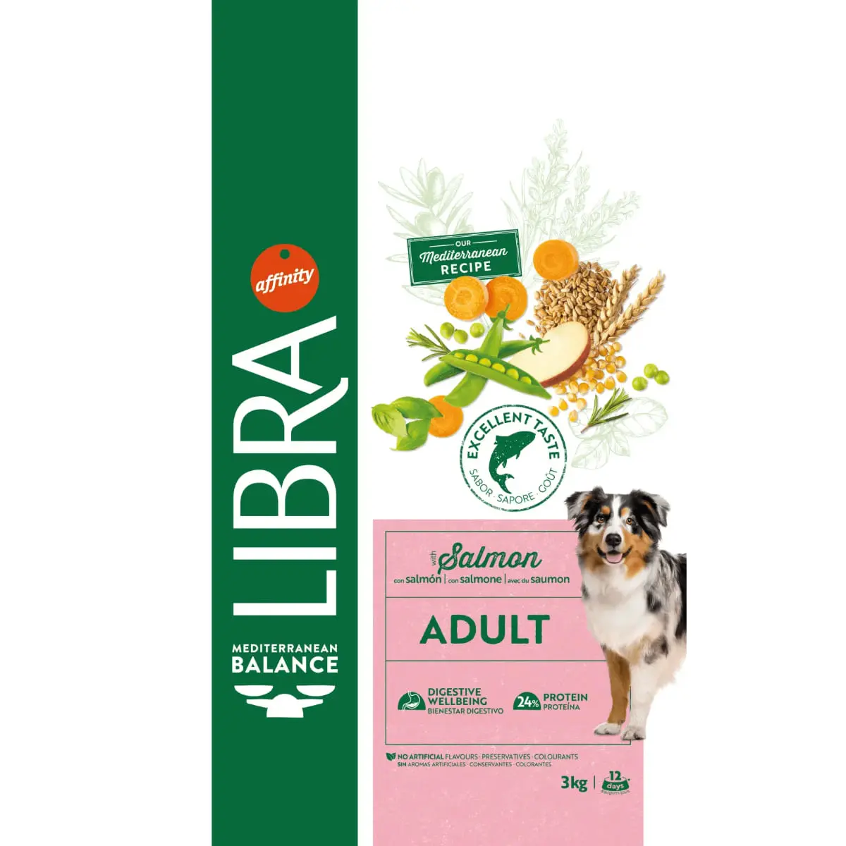 LIBRA Mediterranean Balance, XS-XL, Somon, hrana uscata caini, 14kg - Image 6