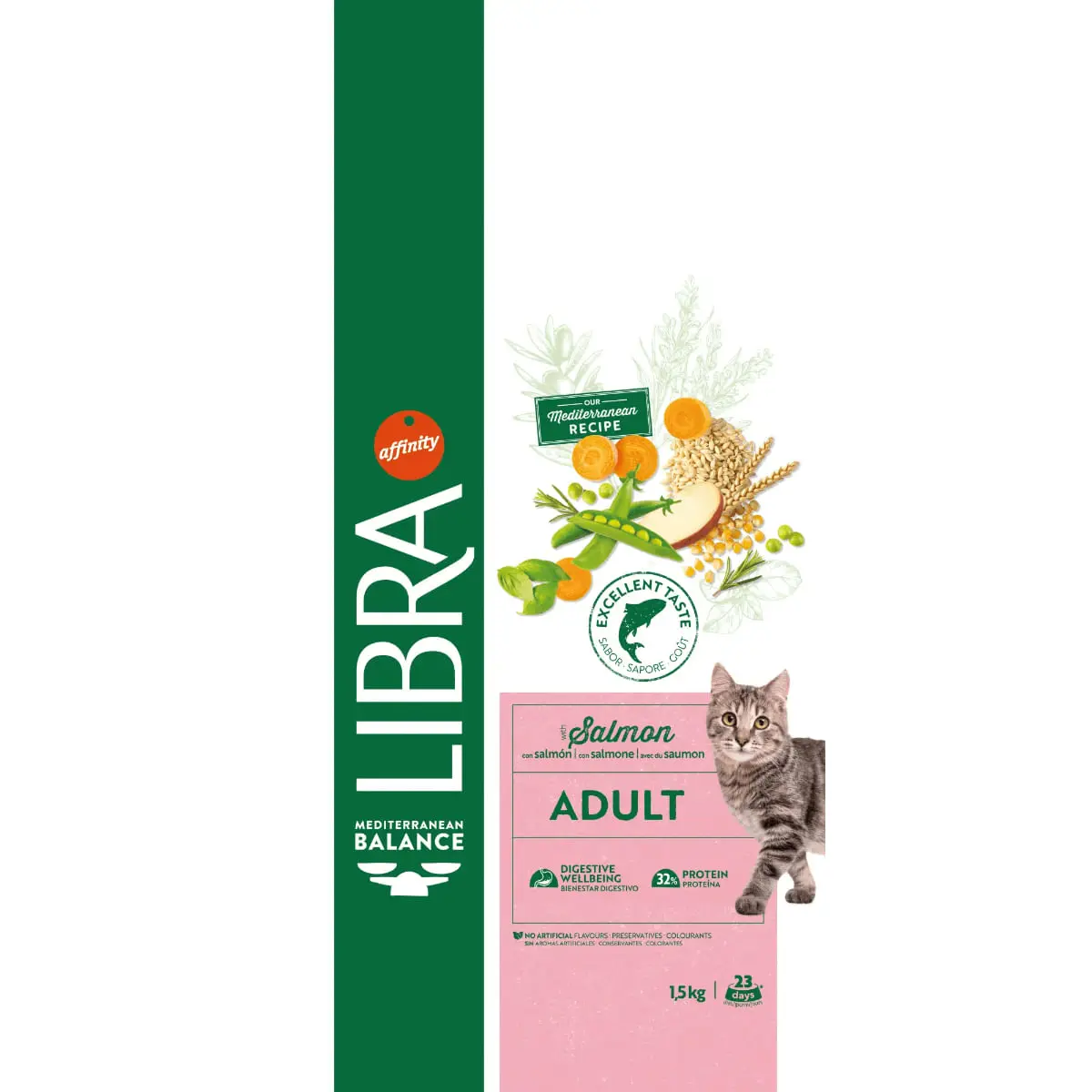 LIBRA Mediterranean Balance, Somon, hrana uscata pisici, 12kg - Image 6