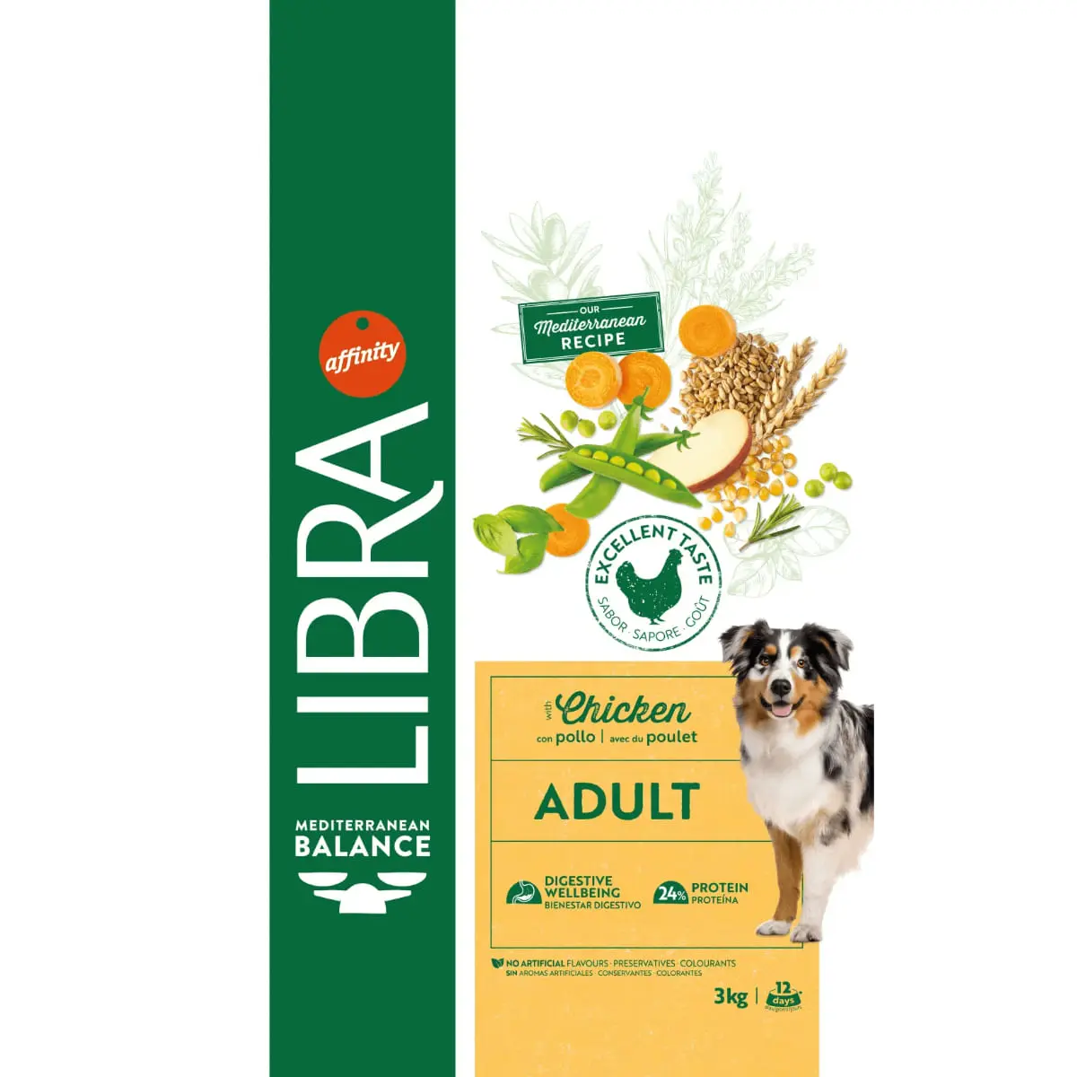 LIBRA Mediterranean Balance, XS-XL, Pui, hrana uscata caini, 14kg - Image 6