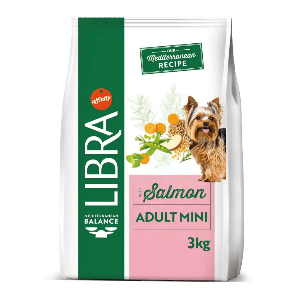 LIBRA Mediterranean Balance Mini Adult, XS-S, Somon, hrana uscata caini, 8kg - Image 7