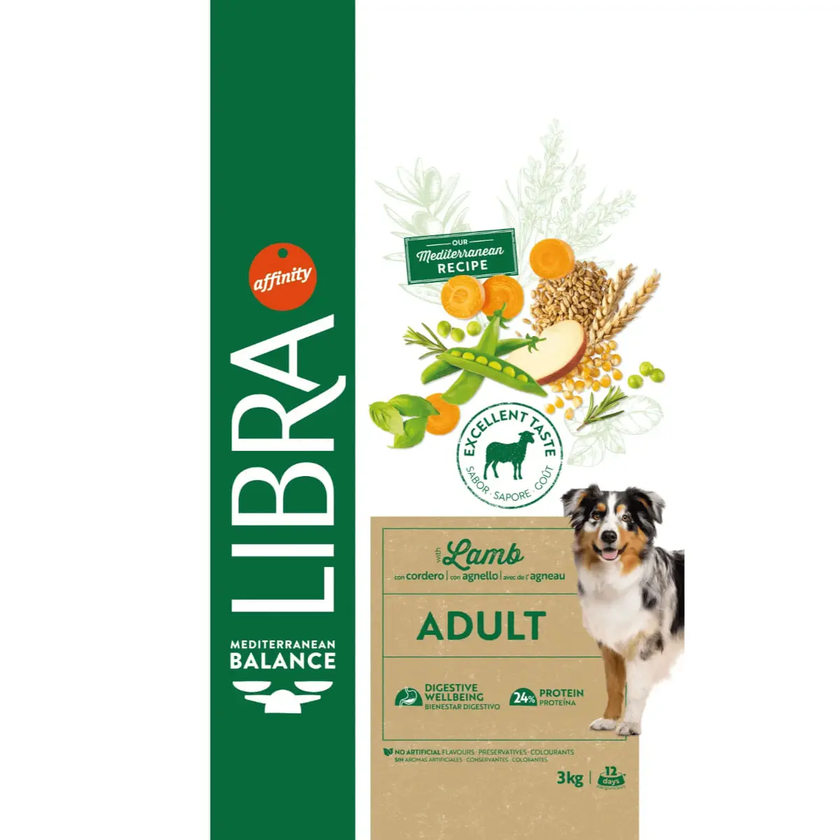 LIBRA Mediterranean Balance XS-XL, Miel, hrana uscata caini, 14kg - Image 6