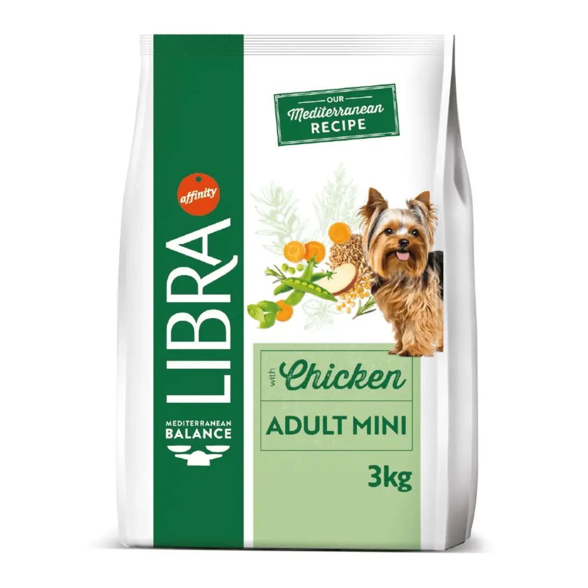 LIBRA Mediterranean Balance Mini Adult, XS-S, Pui si Fructe, hrana uscata caini, 8kg - Image 7