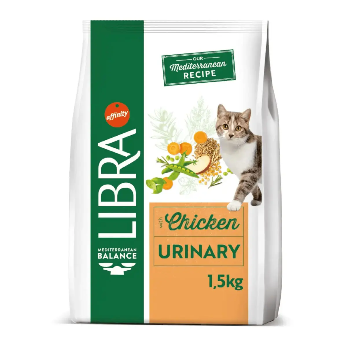 LIBRA Mediterranean Balance Urinary, Pui, hrana uscata pisici, sistem urinar, 8kg - Image 7