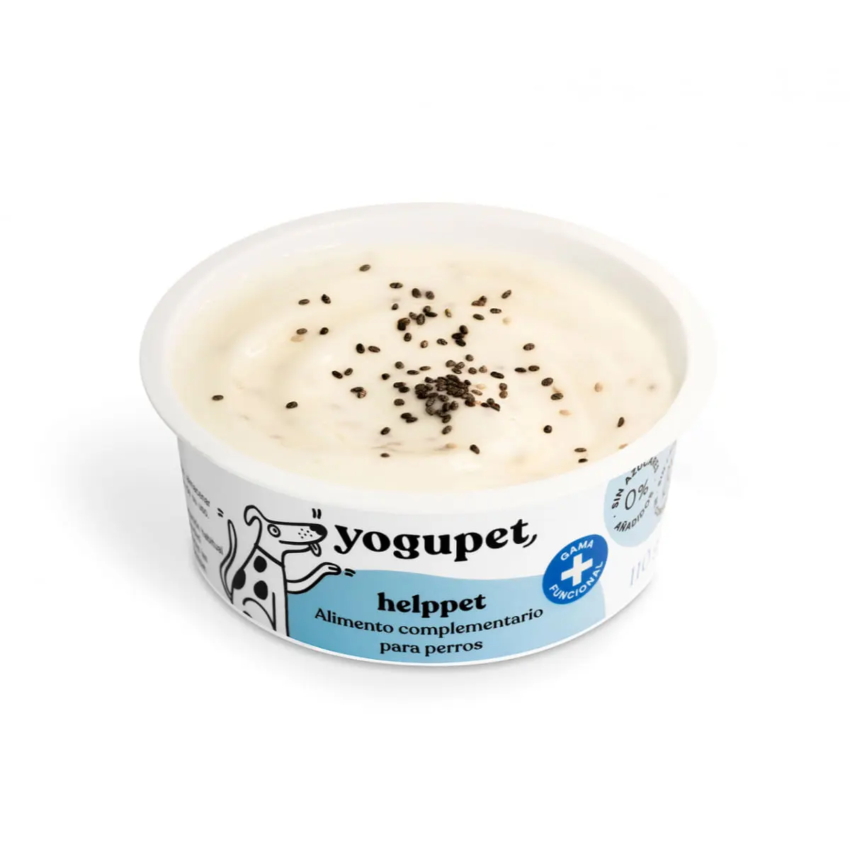 YOGUPET Iaurt Helppet, XS-XL, recompense caini, (topping), 110g - Image 3
