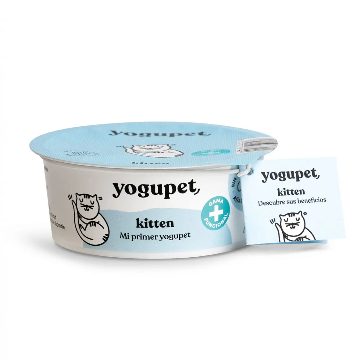 YOGUPET Iaurt Kitten, recompense pisici junior, (topping), 110g