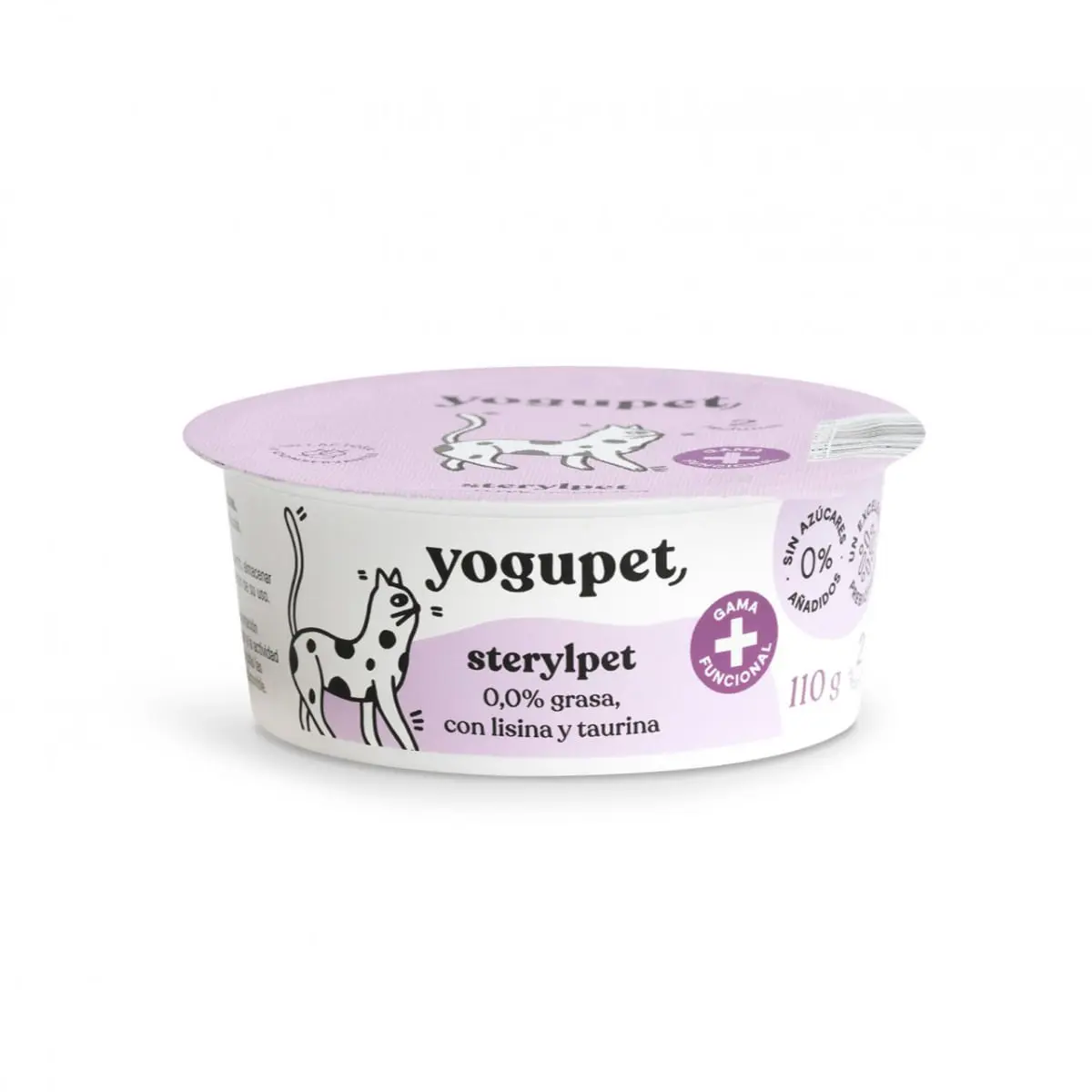 YOGUPET Iaurt Sterylpet, recompense pisici sterilizate, (topping), 110g - Image 2