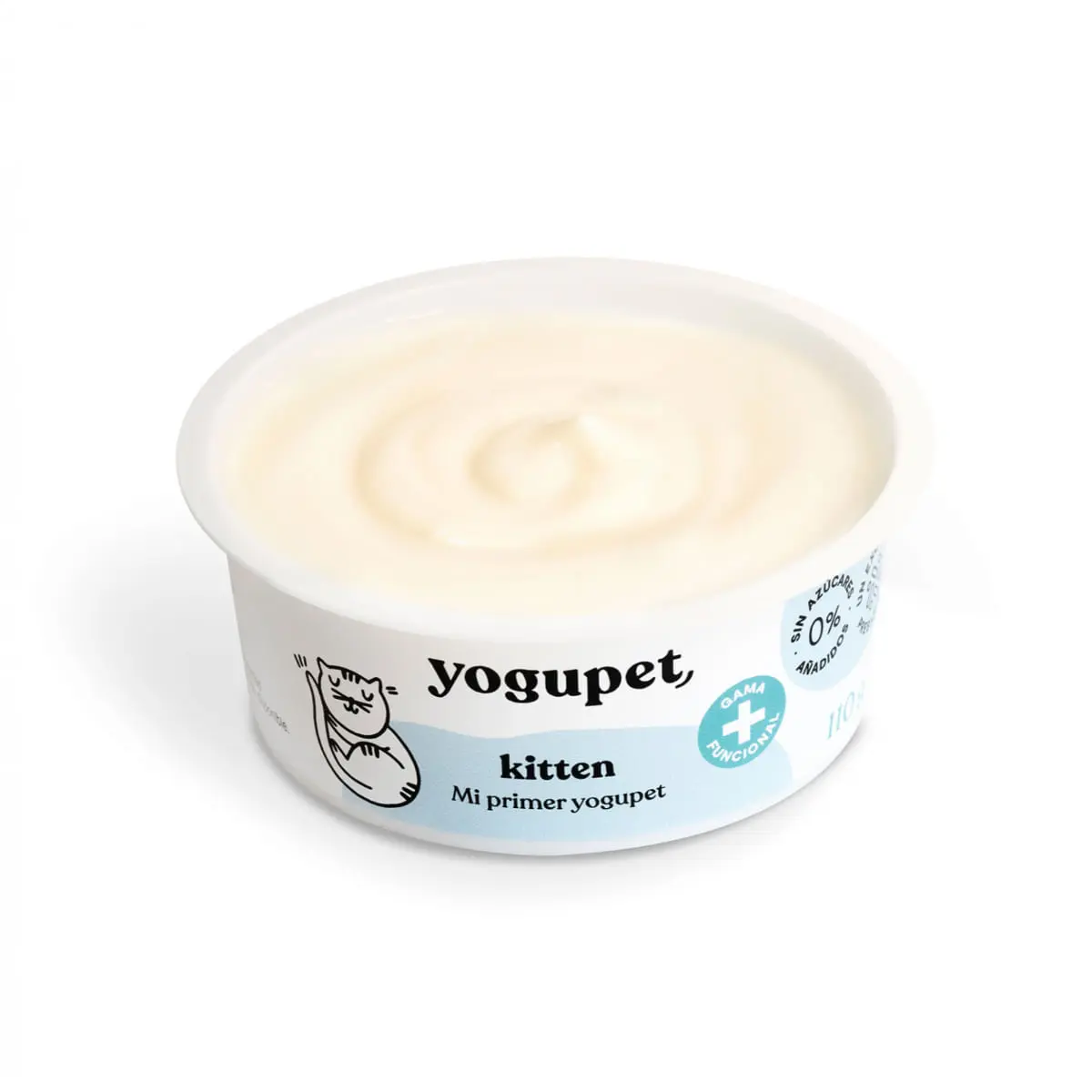 YOGUPET Iaurt Kitten, recompense pisici junior, (topping), 110g - Image 3
