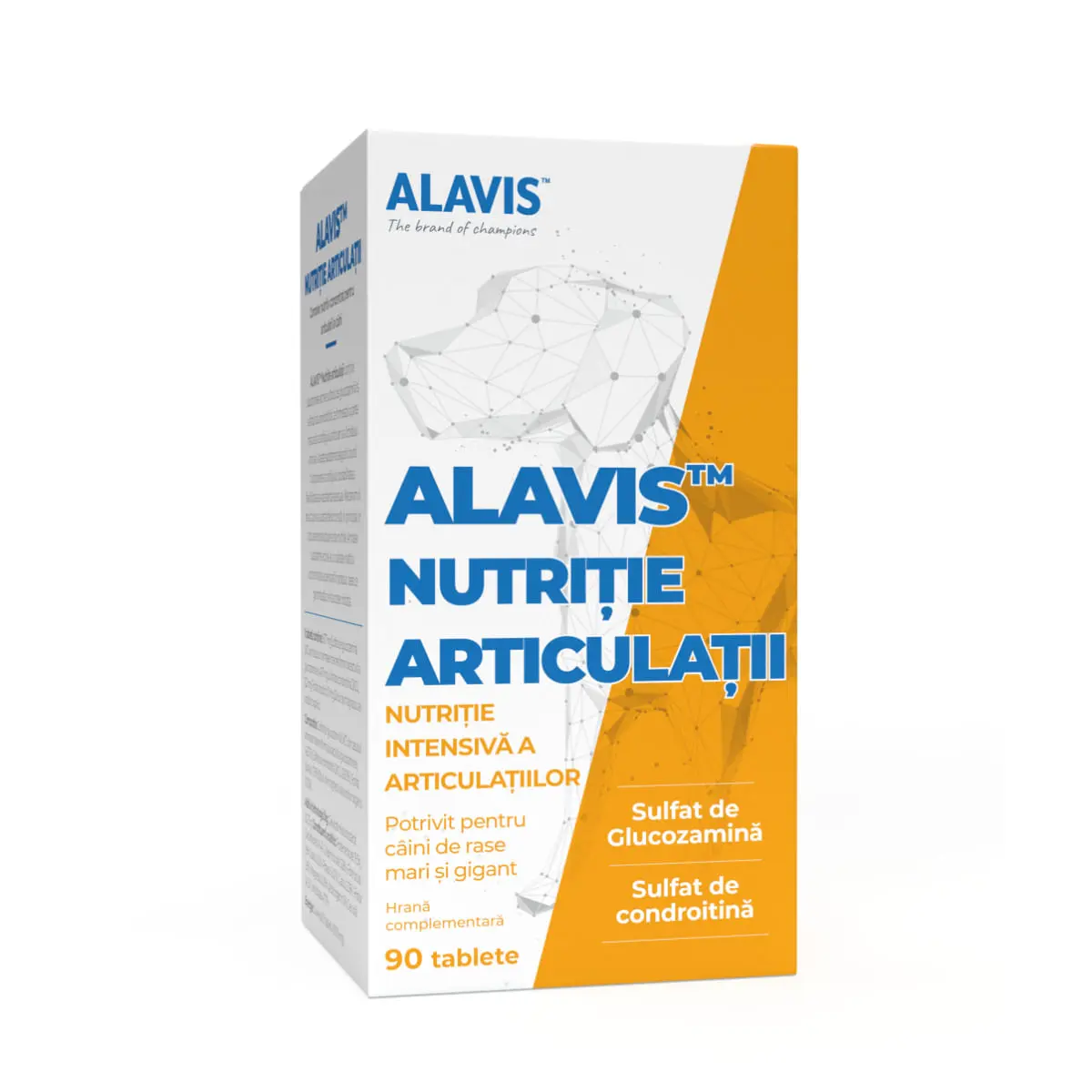 ALAVIS Joint Nutrition, supliment sistem articular caini, comprimate ALAVIS Joint Nutrition, XS-XL, supliment sistem articular caini, flacon, 90 comprimate - Image 2