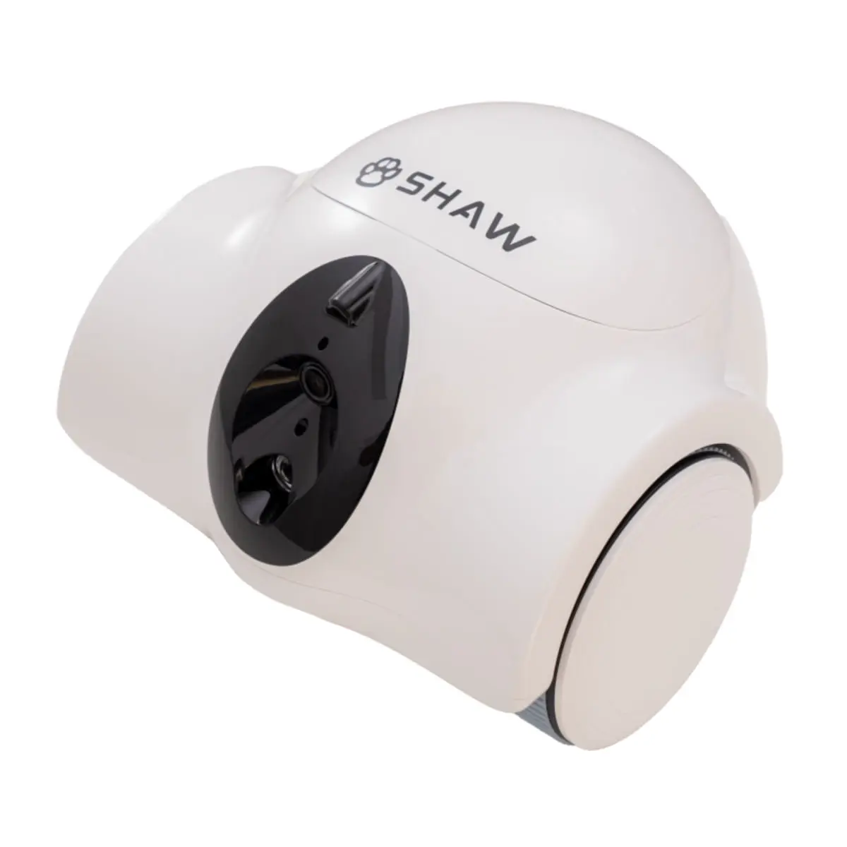 SHAW Robot Companion cu Aplicatie Mobila & Camera Video, jucarie interactiva caini si pisici, inteligente, pvc SHAW Robot Companion cu Aplicatie Mobila & Camera Video, jucarie interactiva caini si pisici XS-XL, inteligente, pvc, alb si negru, 20x20x15cm,