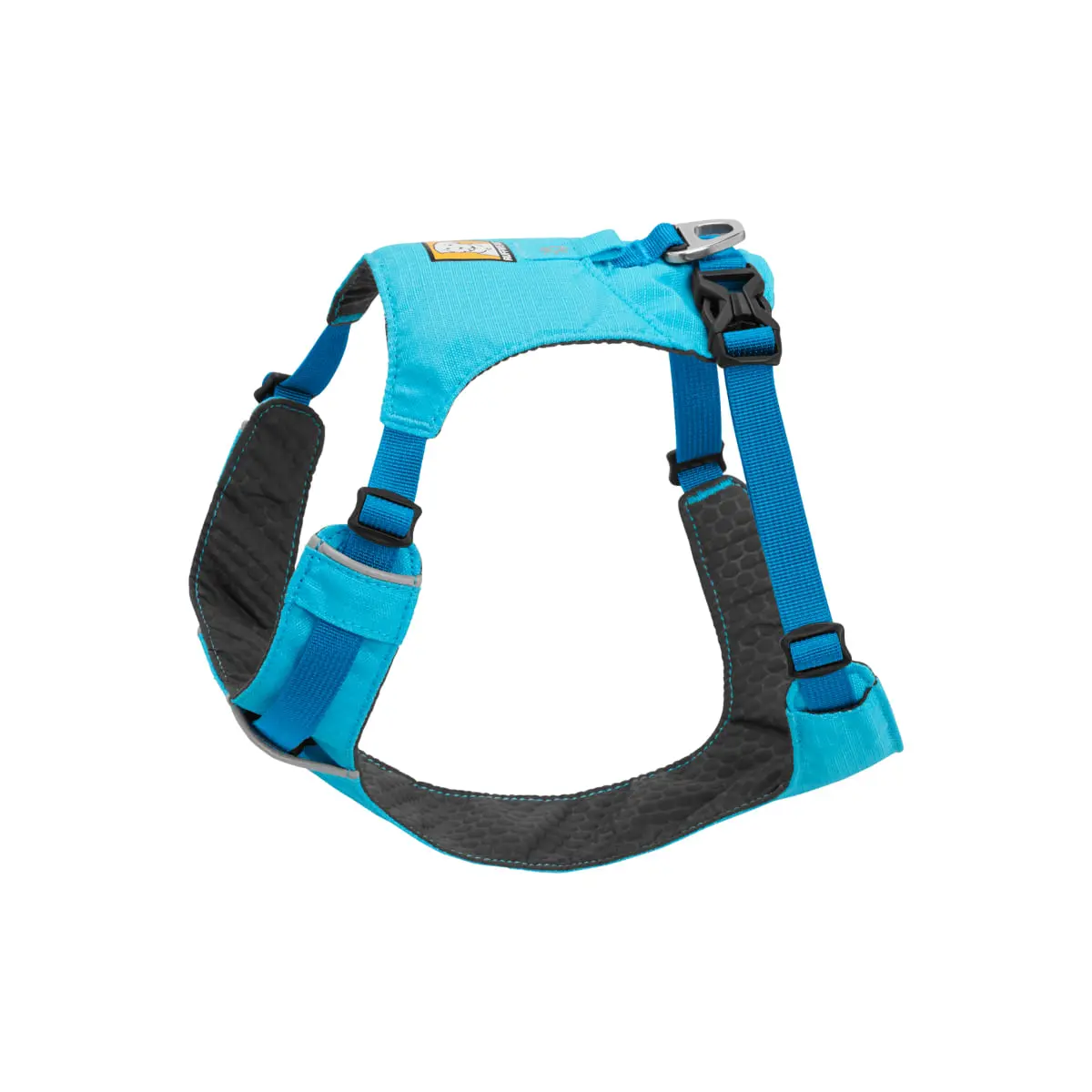 RUFFWEAR Hi & Light, ham prindere spate caini, ajustabil, reflectorizant RUFFWEAR Hi & Light Blue Atoll, ham prindere spate caini, ajustabil, reflectorizant, albastru, M(69-81cm) - Image 4