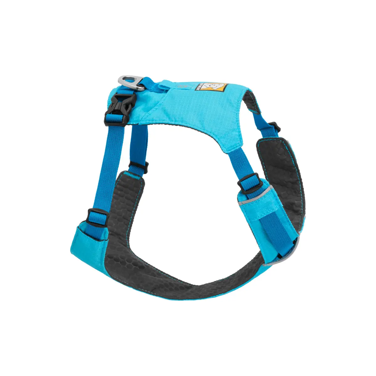 RUFFWEAR Hi & Light, ham prindere spate caini, ajustabil, reflectorizant RUFFWEAR Hi & Light Blue Atoll, ham prindere spate caini, ajustabil, reflectorizant, albastru, L-XL(81-107cm) - Image 2
