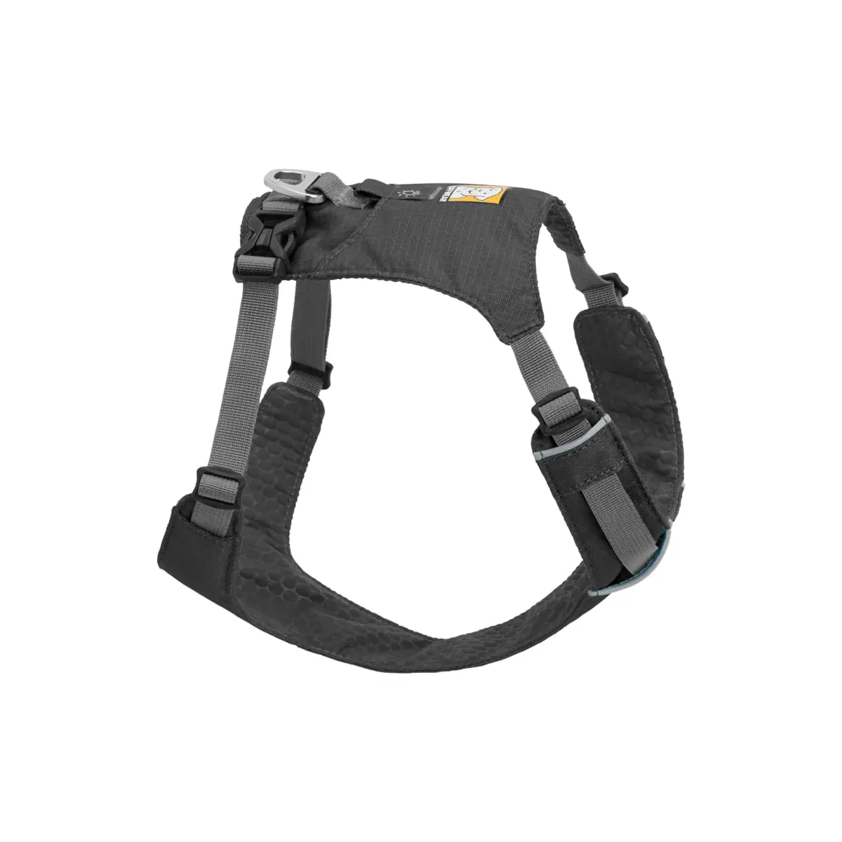 RUFFWEAR Hi & Light, ham prindere spate caini, ajustabil, reflectorizant RUFFWEAR Hi & Light Twilight Gray, ham prindere spate caini, ajustabil, reflectorizant, gri, M(69-81cm) - Image 2