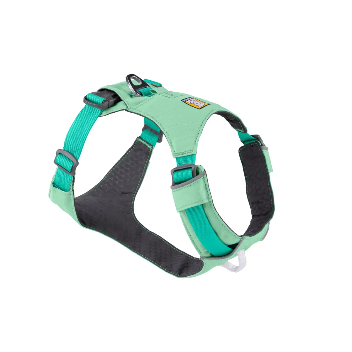 RUFFWEAR Hi & Light, ham prindere dubla(piept&spate) caini, ajustabil, reflectorizant RUFFWEAR Hi & Light Sage Green, ham prindere dubla(piept&spate) caini, ajustabil, reflectorizant, verde, M(69-81cm)