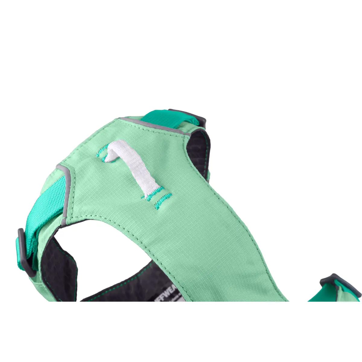 RUFFWEAR Hi & Light, ham prindere dubla(piept&spate) caini, ajustabil, reflectorizant RUFFWEAR Hi & Light Sage Green, ham prindere dubla(piept&spate) caini, ajustabil, reflectorizant, verde, M(69-81cm) - Image 6