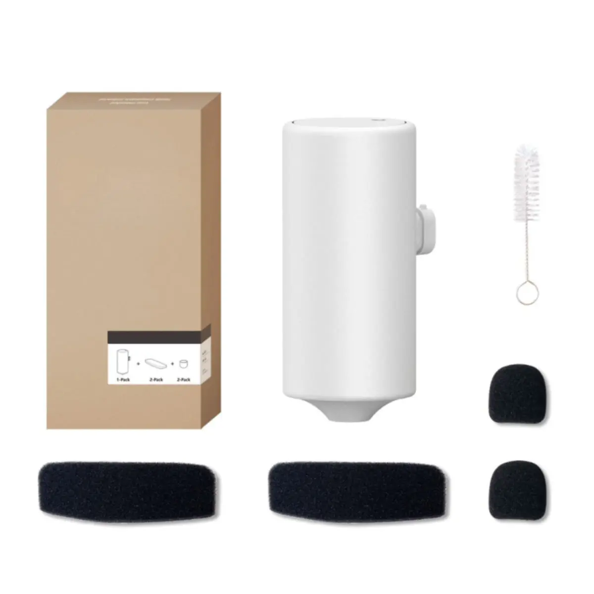 SHAW Smart PRO V2, filtre fantana, alb si negru, 1buc - Image 3