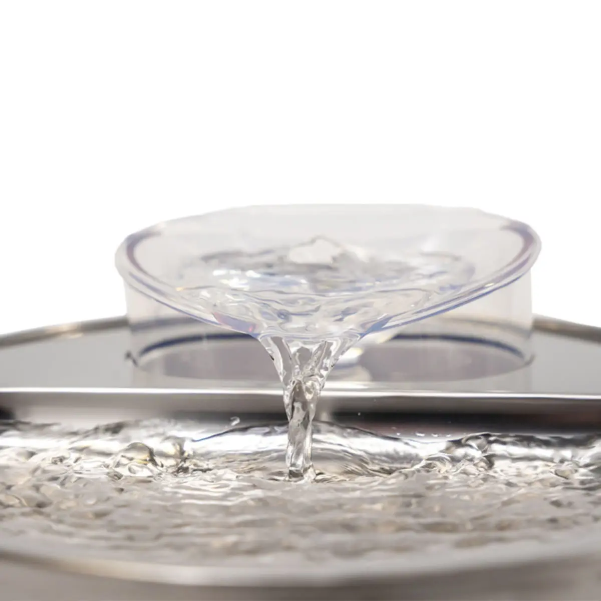 SHAW Clasic 9, fantana caini, rotunda, inox SHAW Clasic 9, fantana caini si pisici, rotunda, inox, argintiu, XS-M(4l) - Image 5