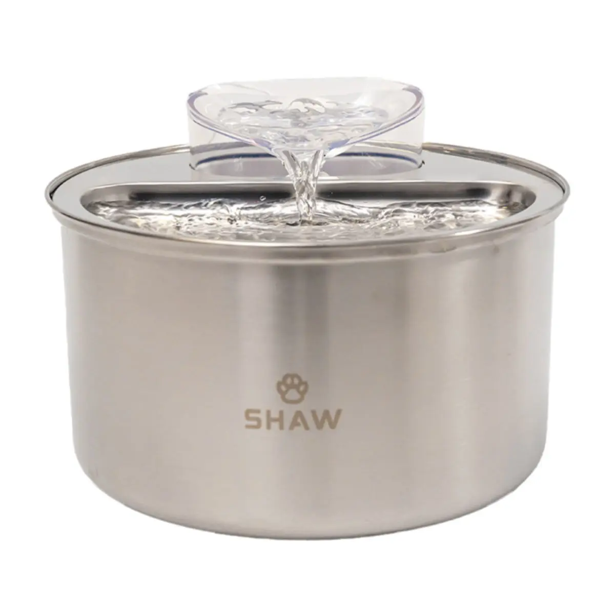 SHAW Clasic 9, fantana caini, rotunda, inox SHAW Clasic 9, fantana caini si pisici, rotunda, inox, argintiu, XS-M(4l) - Image 6