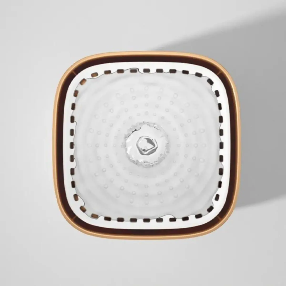 SHAW, fantana caini, patrata, plastic SHAW, fantana caini si pisici, patrata, plastic, alb, XS-S(3l, 18x18cm) - Image 7