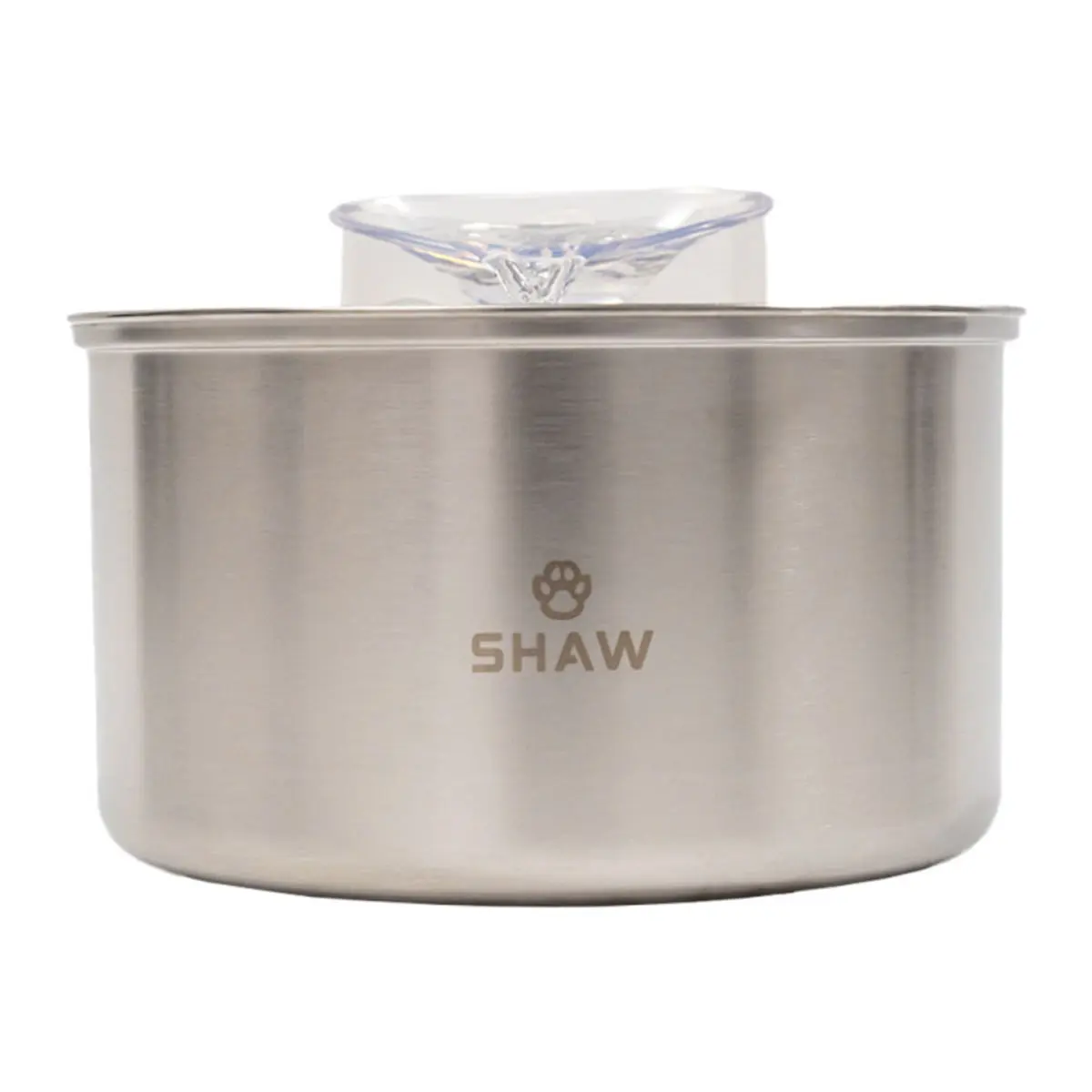 SHAW Clasic 9, fantana caini, rotunda, inox SHAW Clasic 9, fantana caini si pisici, rotunda, inox, argintiu, XS-M(4l) - Image 8