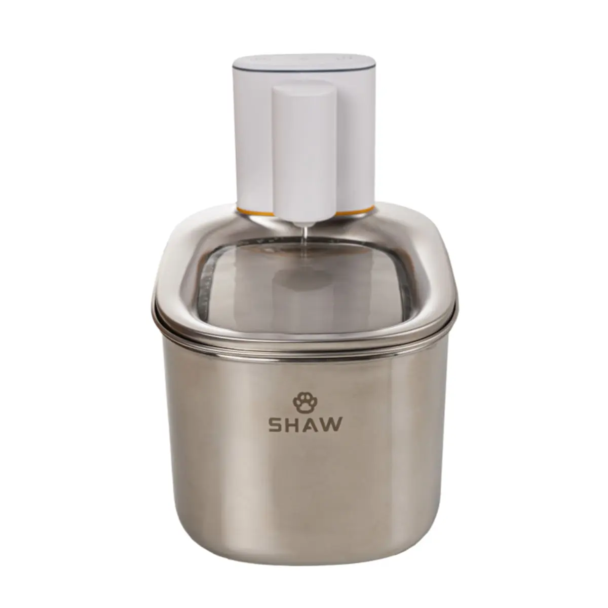 SHAW Smart PRO V2, fantana caini, dreptunghiulara, aplicatie mobila, inox SHAW Smart PRO V2, fantana caini si pisici, dreptunghiulara, aplicatie mobila, inox, alb, XS-S(3.5l) - Image 8