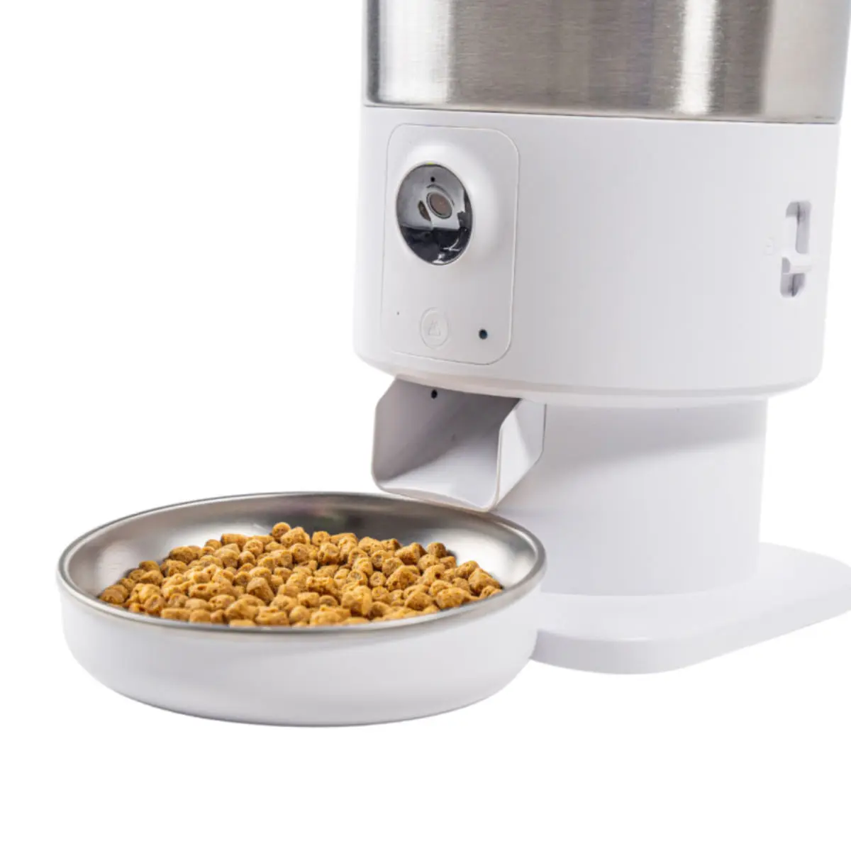 SHAW Smart PRO V3, hranitor automat caini, 1 bol rotund, programabil, aplicatie mobila, PVC SHAW Smart PRO V3, hranitor automat caini si pisici, 1 bol rotund, programabil, aplicatie mobila, PVC, alb, XS-S(5l) - Image 4