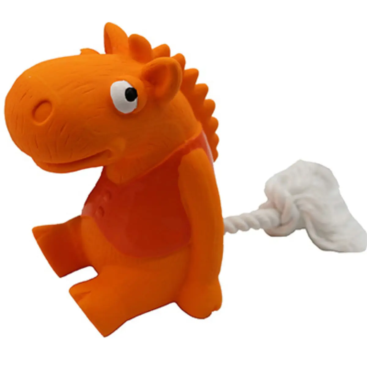 MISOKO Hippo, jucarie de aport caini, activitati fizice, latex MISOKO Hippo, jucarie de aport caini M-L, activitati fizice, latex, portocaliu, 21cm, 1buc