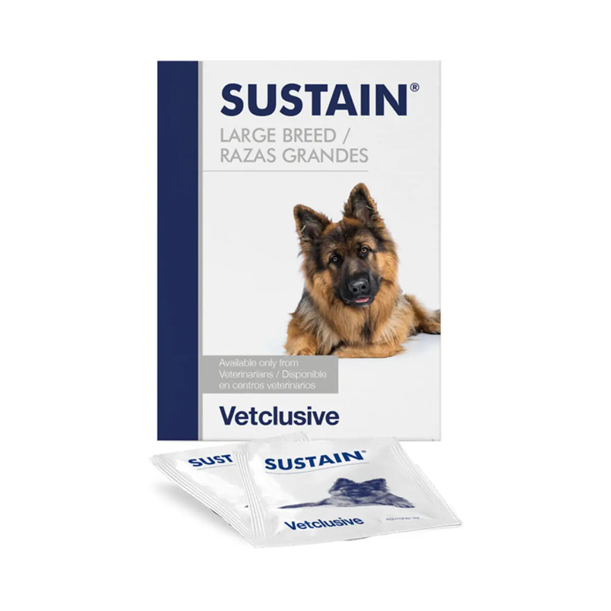 VETPLUS Sustain Large Breed, supliment sistem digestiv & probiotice, sistem imunitar caini, pudra VETPLUS Sustain Large Breed, L-XL, supliment sistem digestiv & probiotice, sistem imunitar caini, plic, 5.4g x 30buc pudra - Image 2
