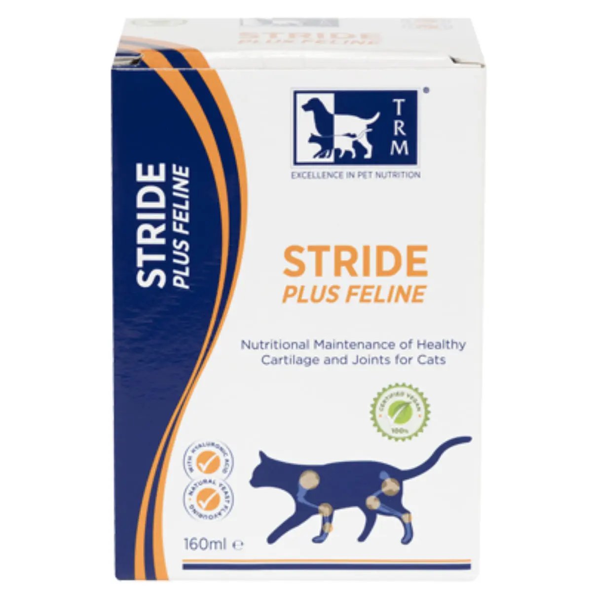 TRM Stride Plus Feline, supliment sistem articular pisici, suspensie orala TRM Stride Plus Feline, supliment sistem articular pisici, flacon, 160ml suspensie orala - Image 2