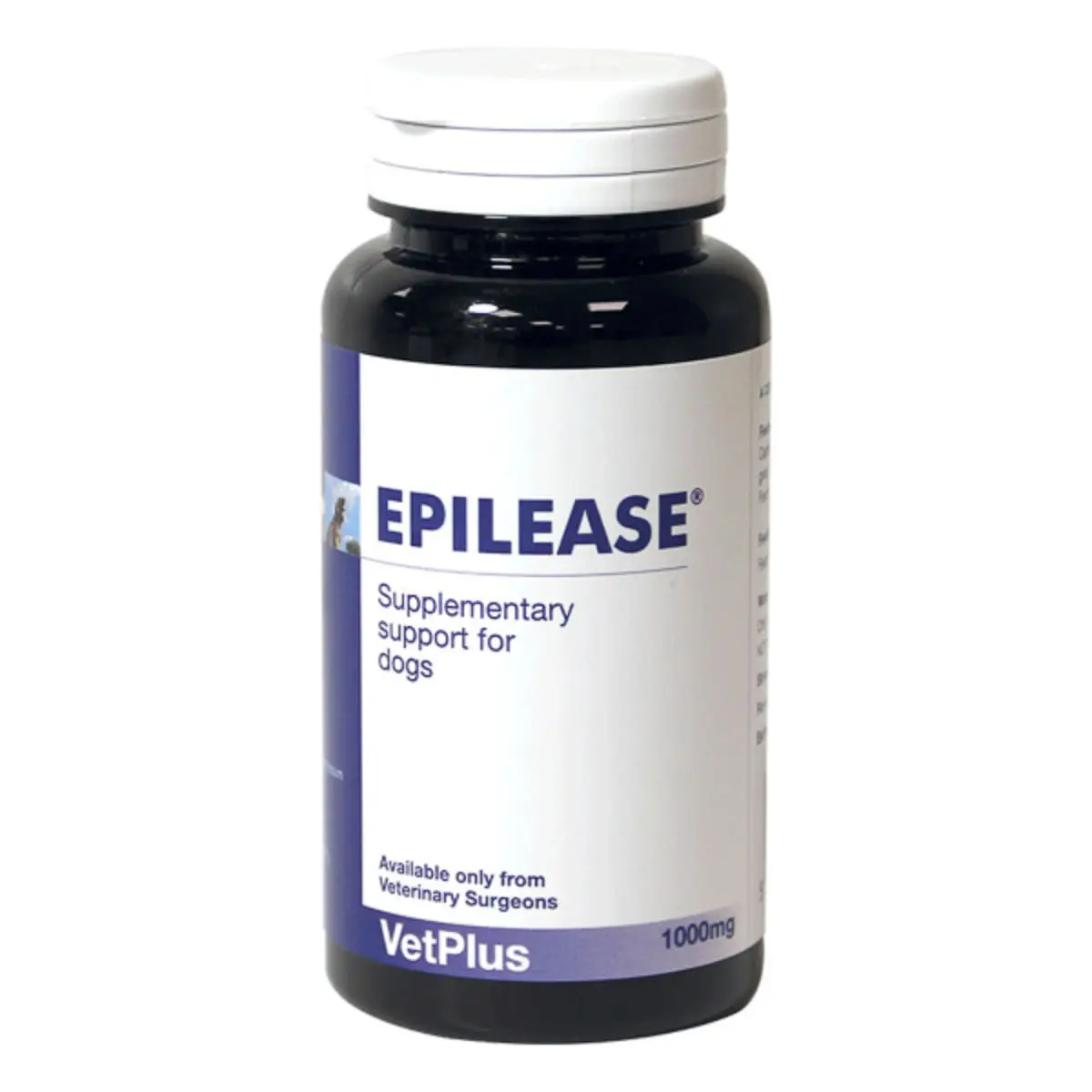 VETPLUS Epilease 1000mg, supliment sistem nervos & calmante caini, capsule VETPLUS Epilease 100mg, XS-XL, supliment sistem nervos & calmante caini, cutie, 60 capsule - Image 2