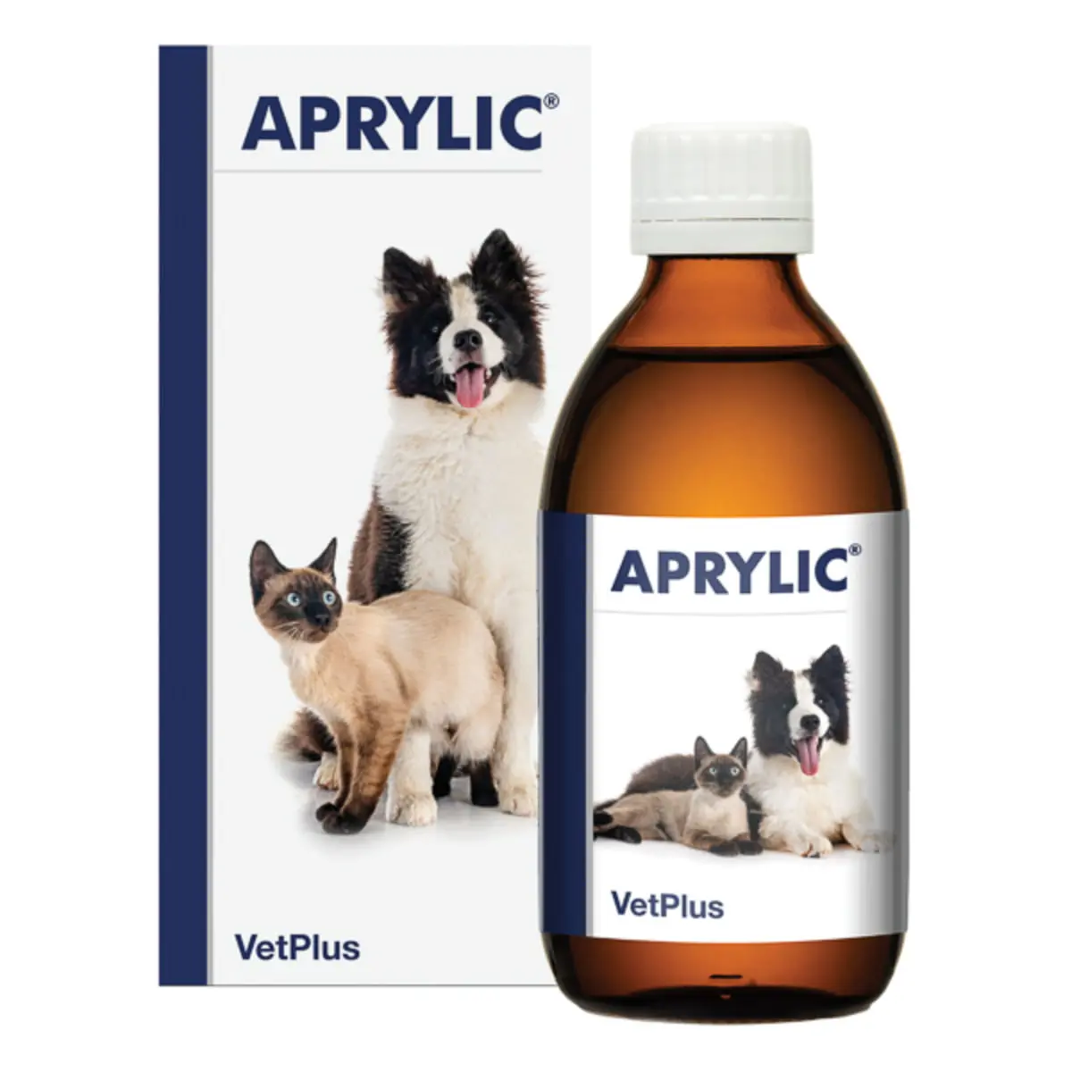 VETPLUS Aprylic, supliment sistem nervos & calmante caini, suspensie orala VETPLUS Aprylic, XS-XL, supliment sistem nervos & calmante caini si pisici, flacon, 500ml suspensie orala