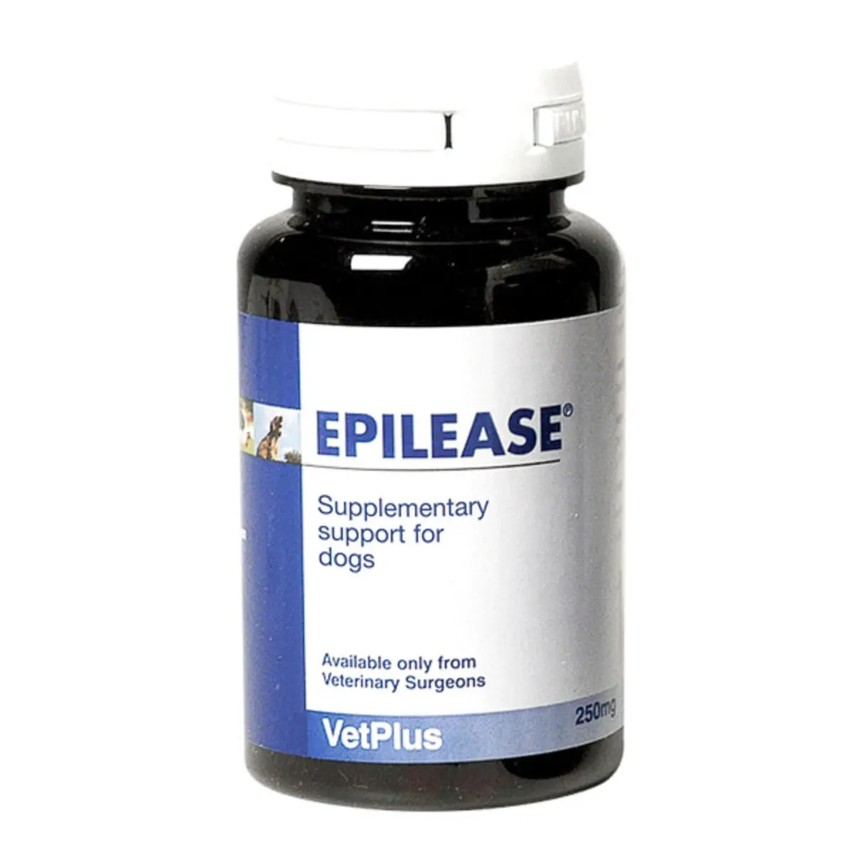VETPLUS Epilease 250mg, supliment sistem nervos & calmante caini, capsule VETPLUS Epilease 250mg, XS-XL, supliment sistem nervos & calmante caini, cutie, 60 capsule