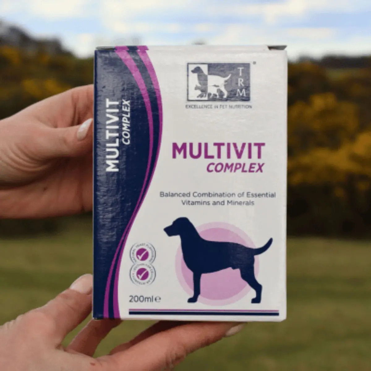 TRM Multivit Complex, multivitamine caini, suspensie orala TRM Multivit Complex, XS-XL, multivitamine caini, flacon, 200ml suspensie orala - Image 3