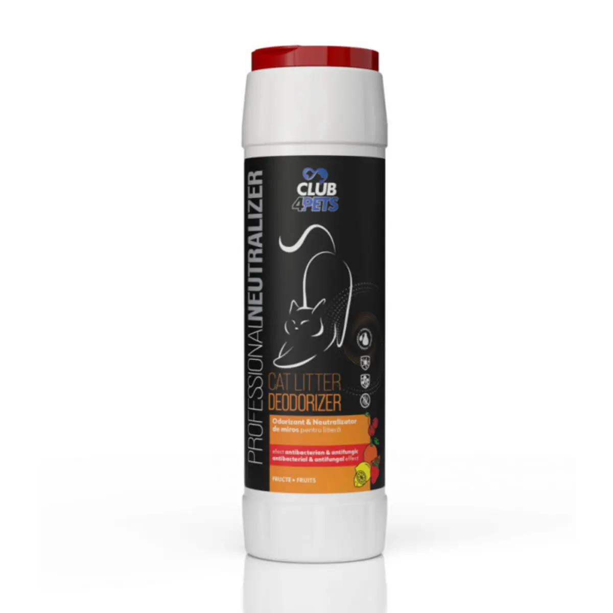 CLUB 4 PETS, odorizant litiera pisici, Fructe, 500g